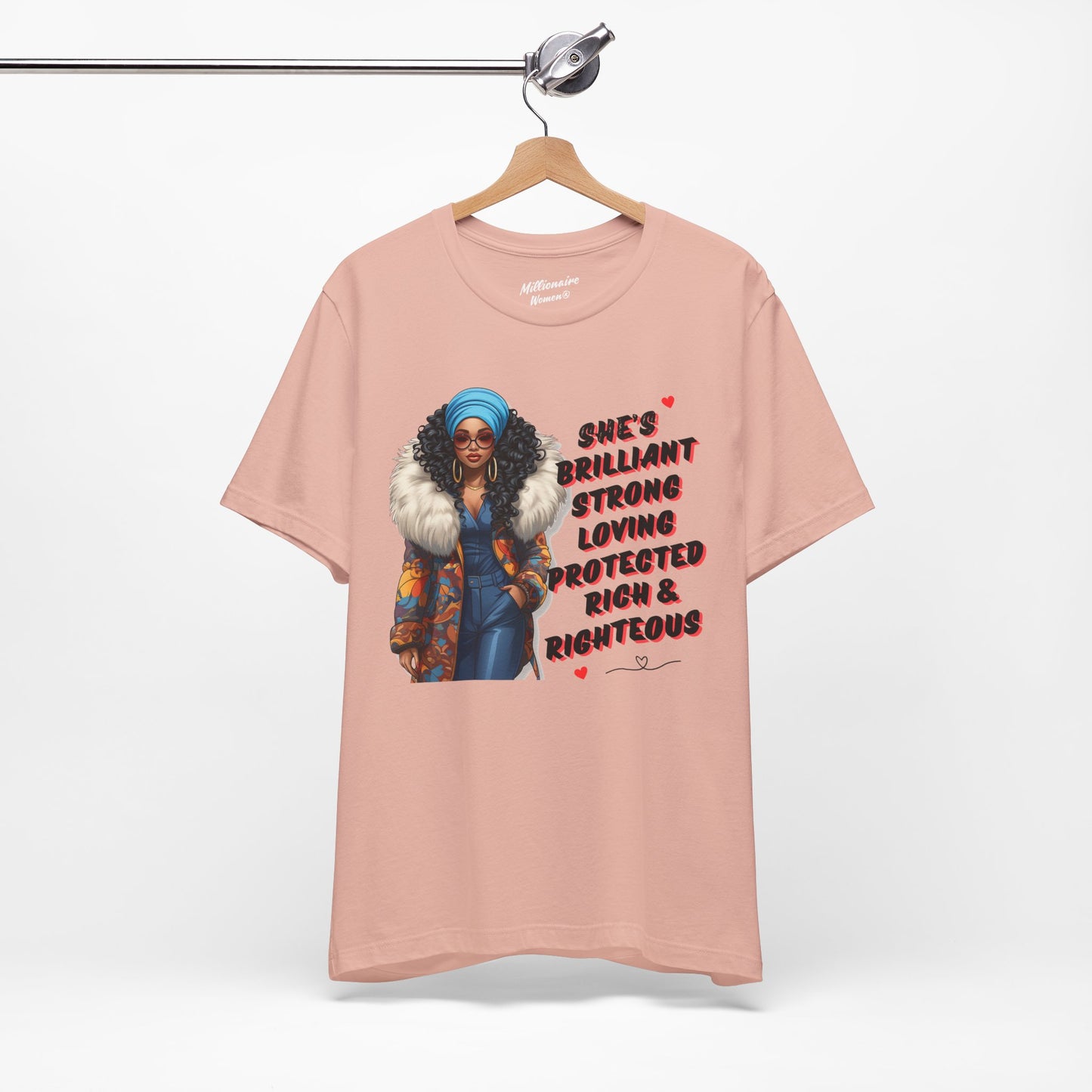 She's Brilliant Soft Cotton Tee