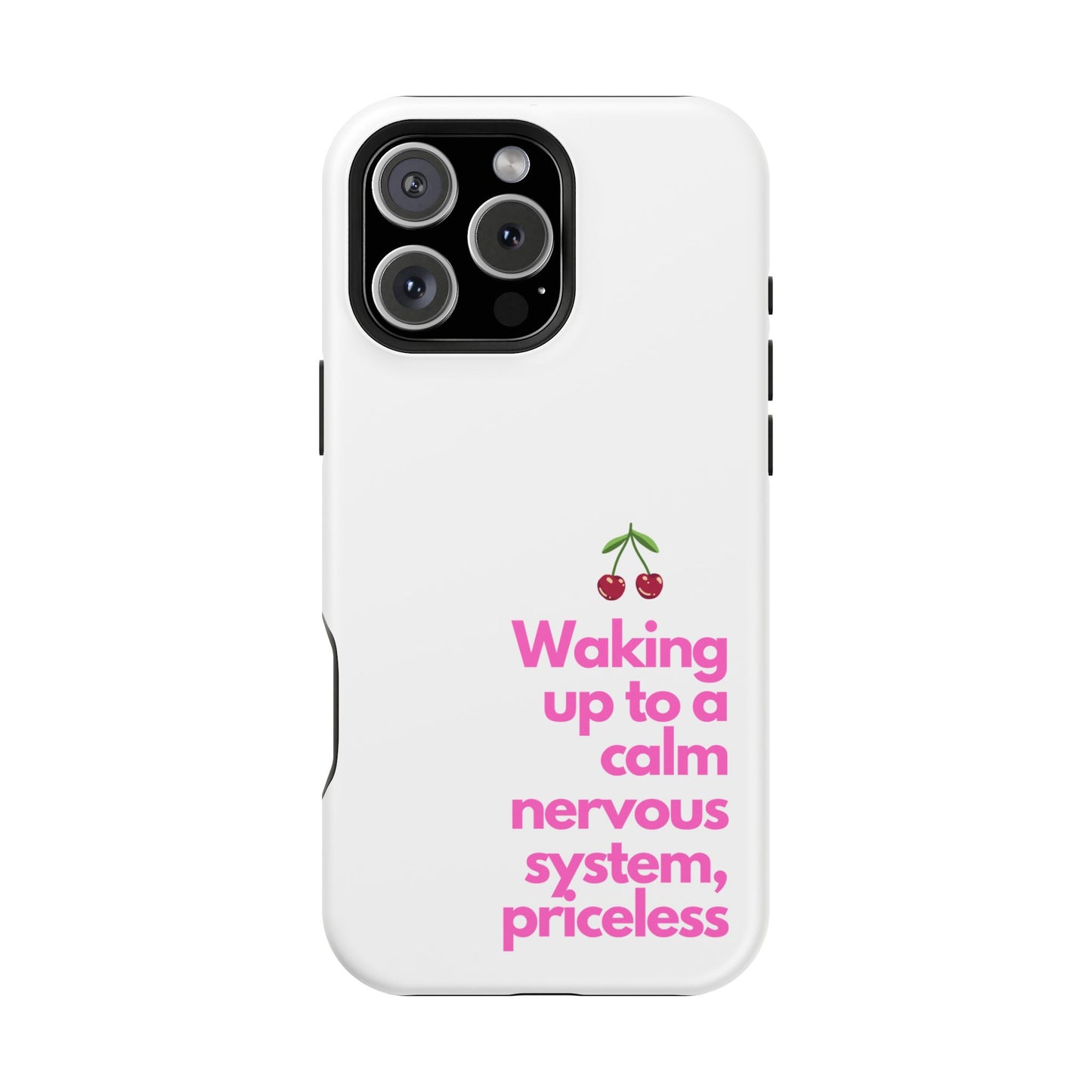 Stay Calm MagSafe iPhone® Case White