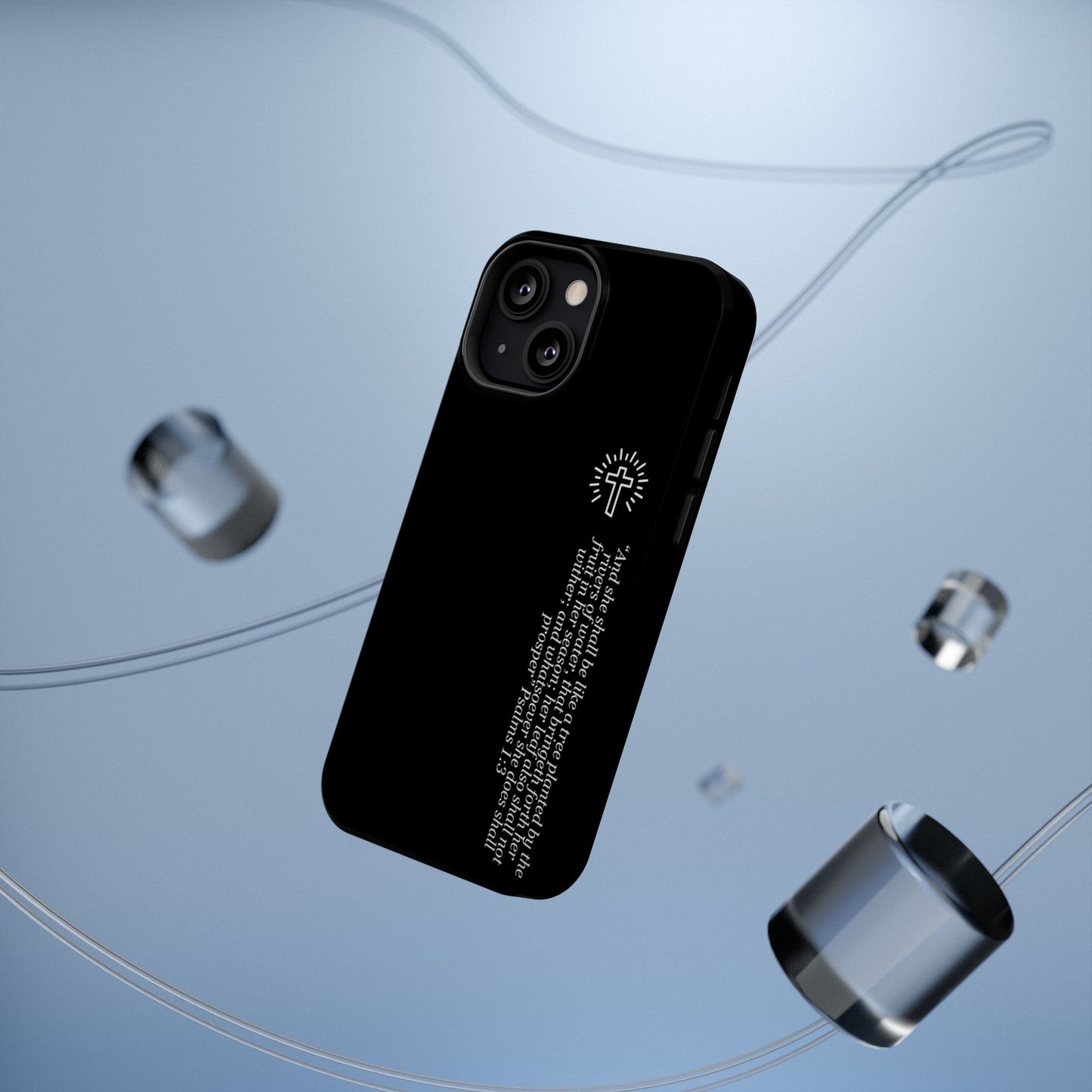 She Shall be Planted MagSafe iPhone® Case Black