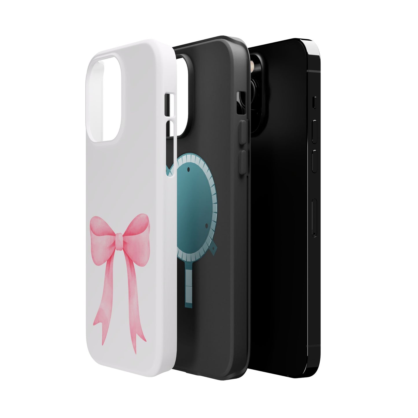 Pink Bow MagSafe iPhone® Case