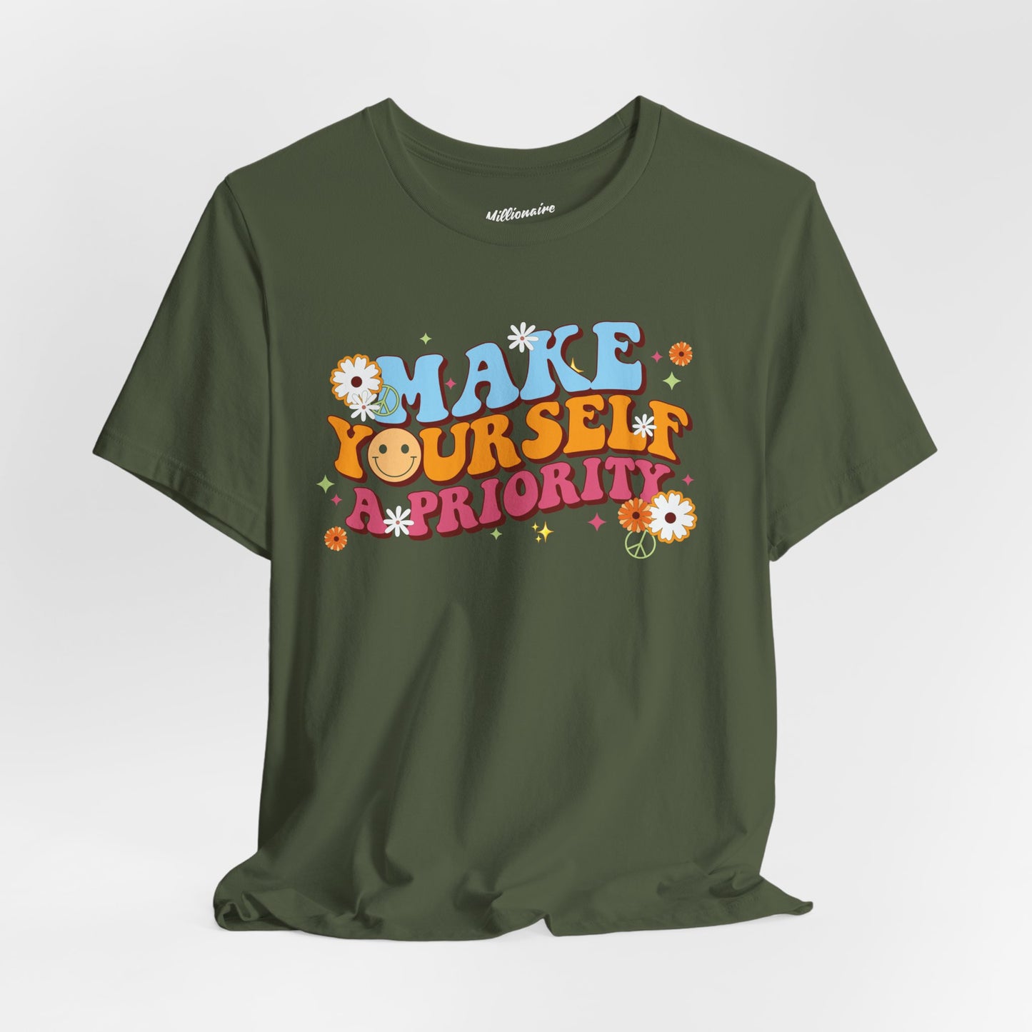 Make Yourself a Priority Soft Cotton Tee