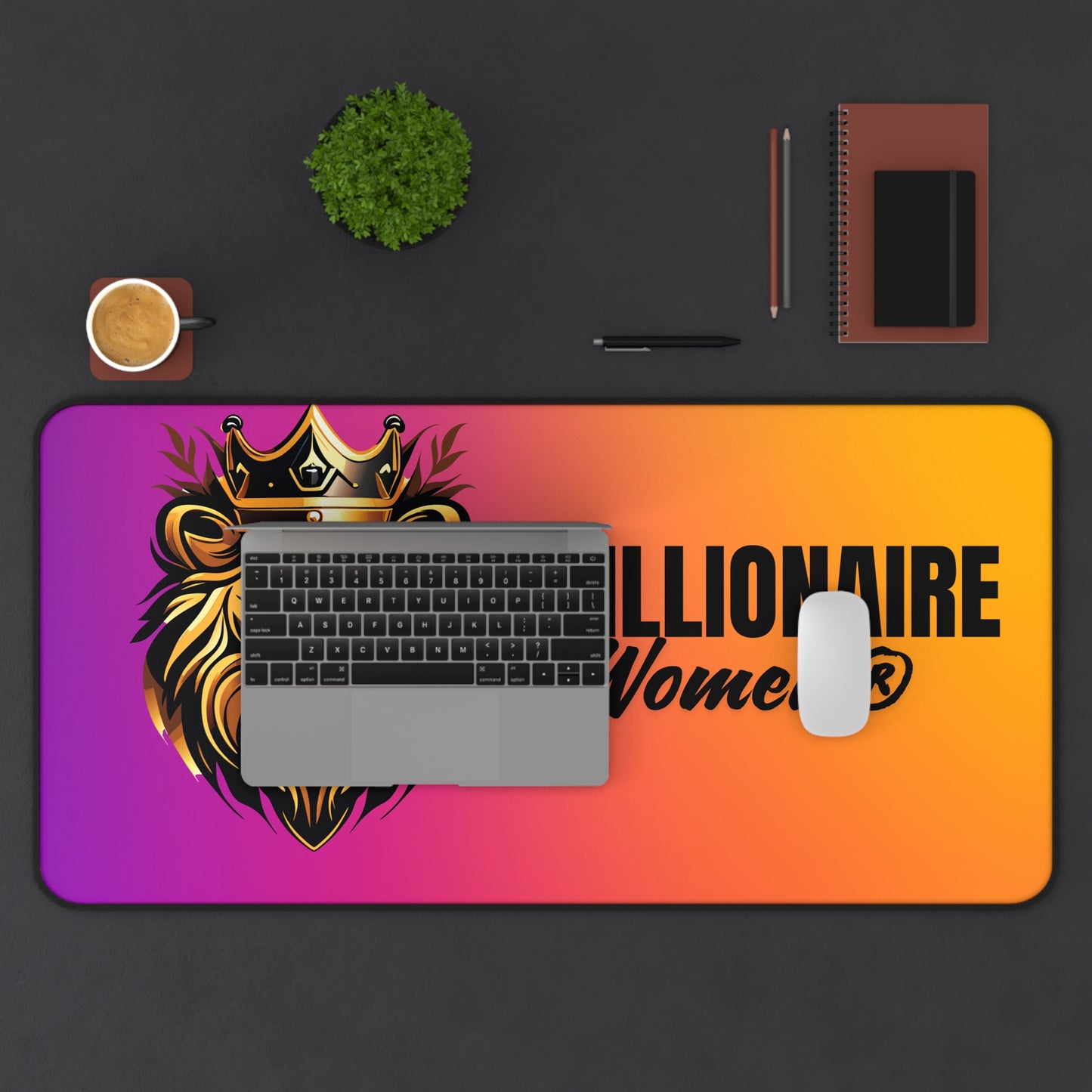 Bold & Courageous Desk Mat