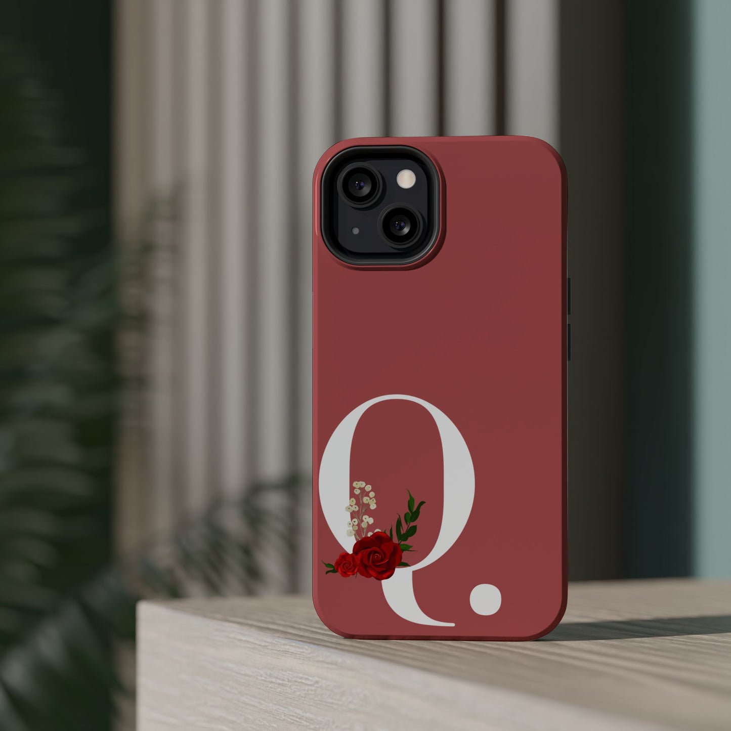 Personalized Letter Q MagSafe iPhone® Case