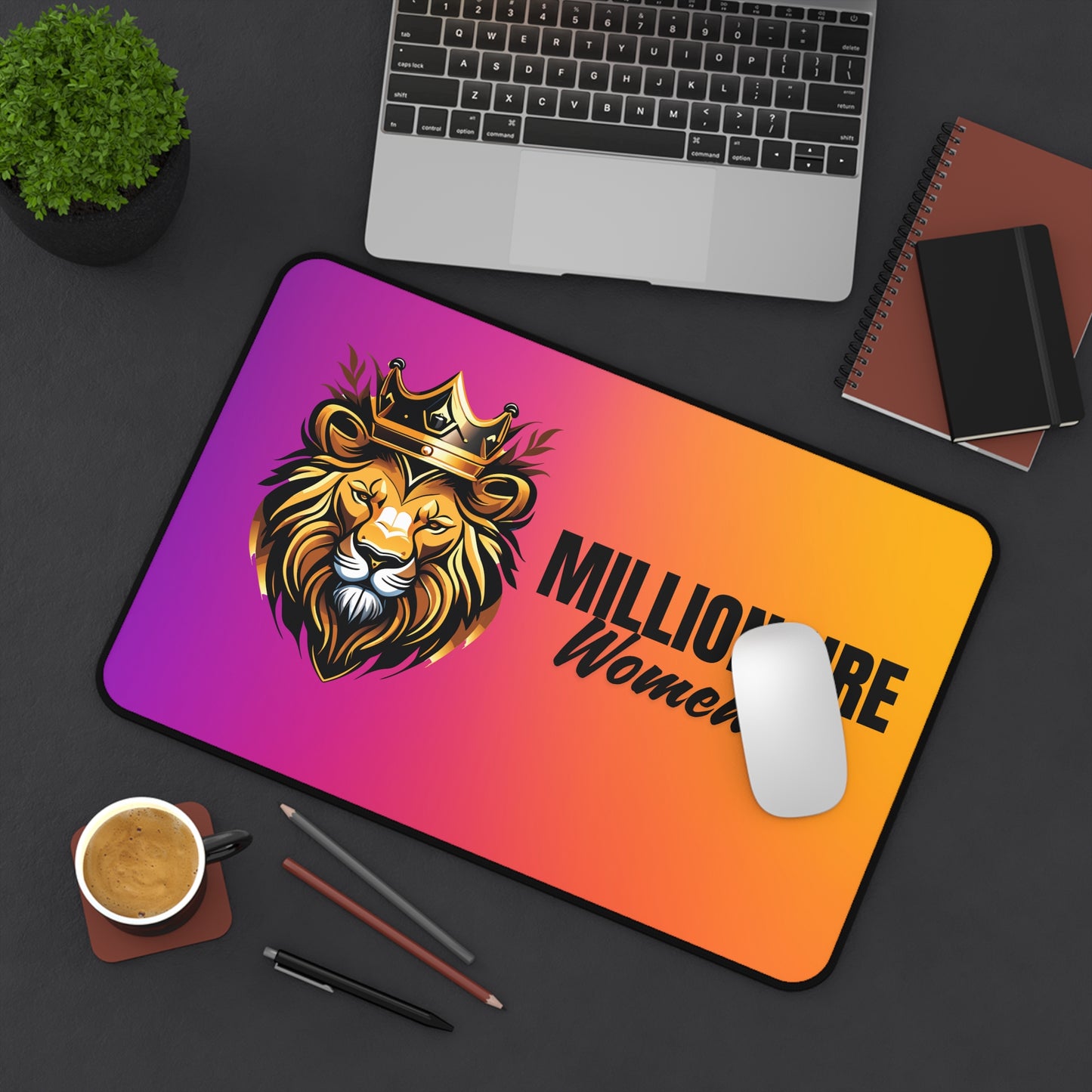 Bold & Courageous Desk Mat