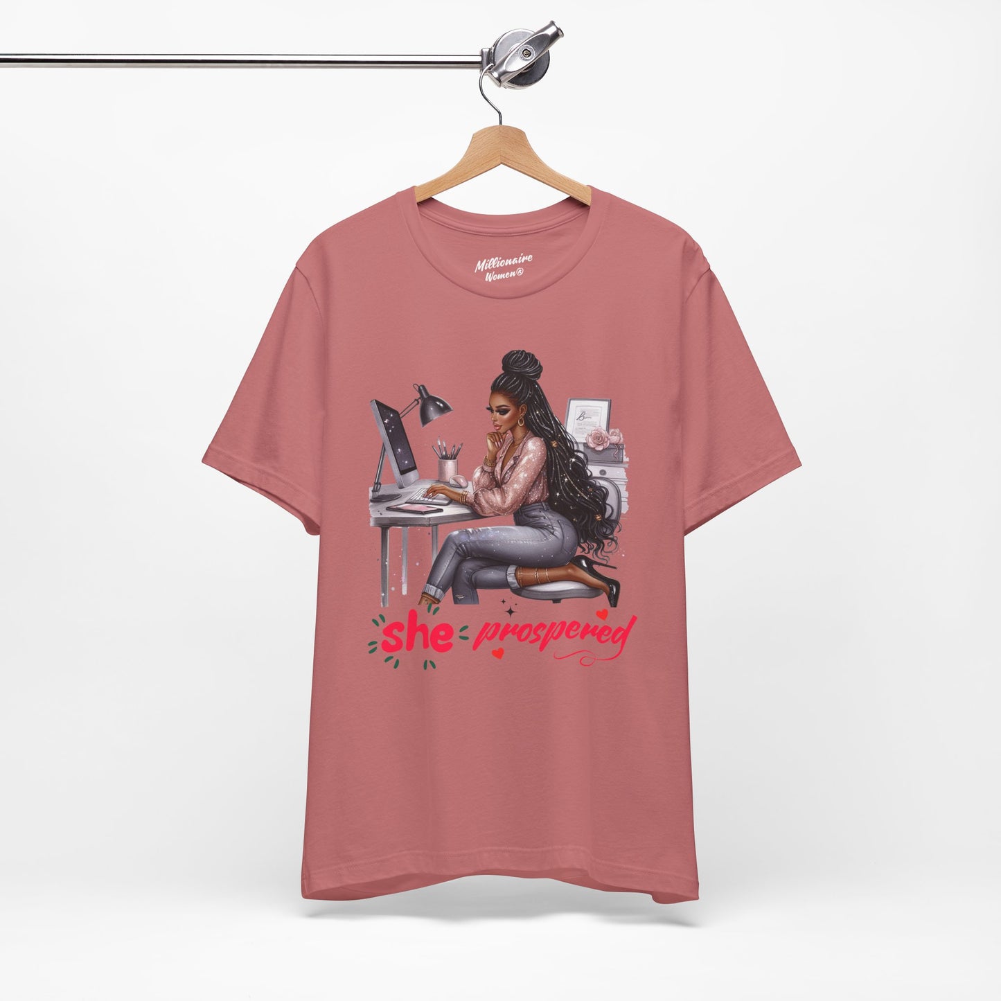She Prospered Soft Cotton Tee