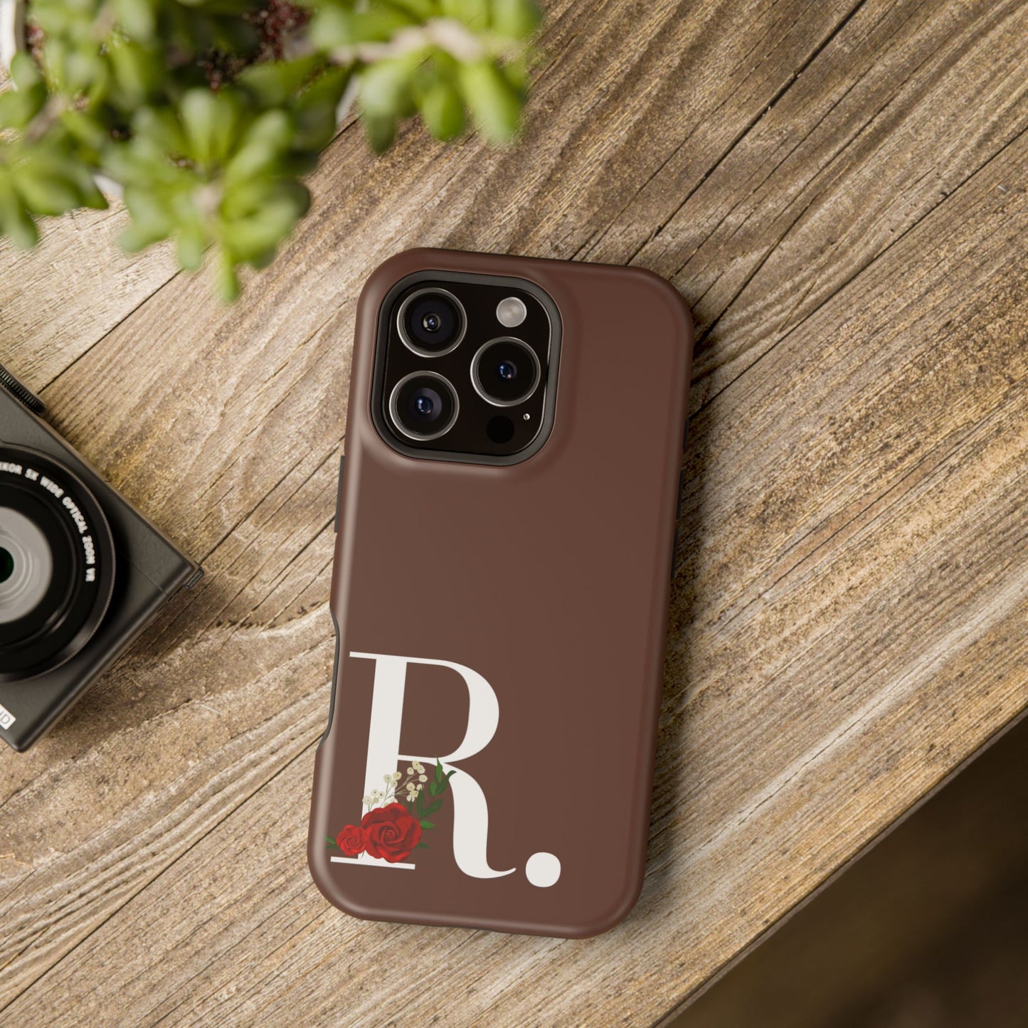 Personalized Letter R MagSafe iPhone® Case