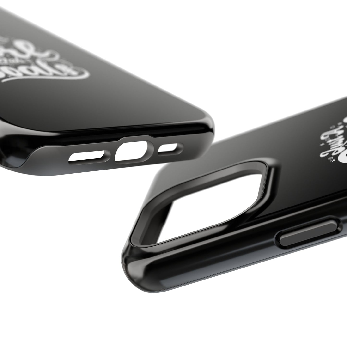 Girl with Goals MagSafe iPhone® Case Black