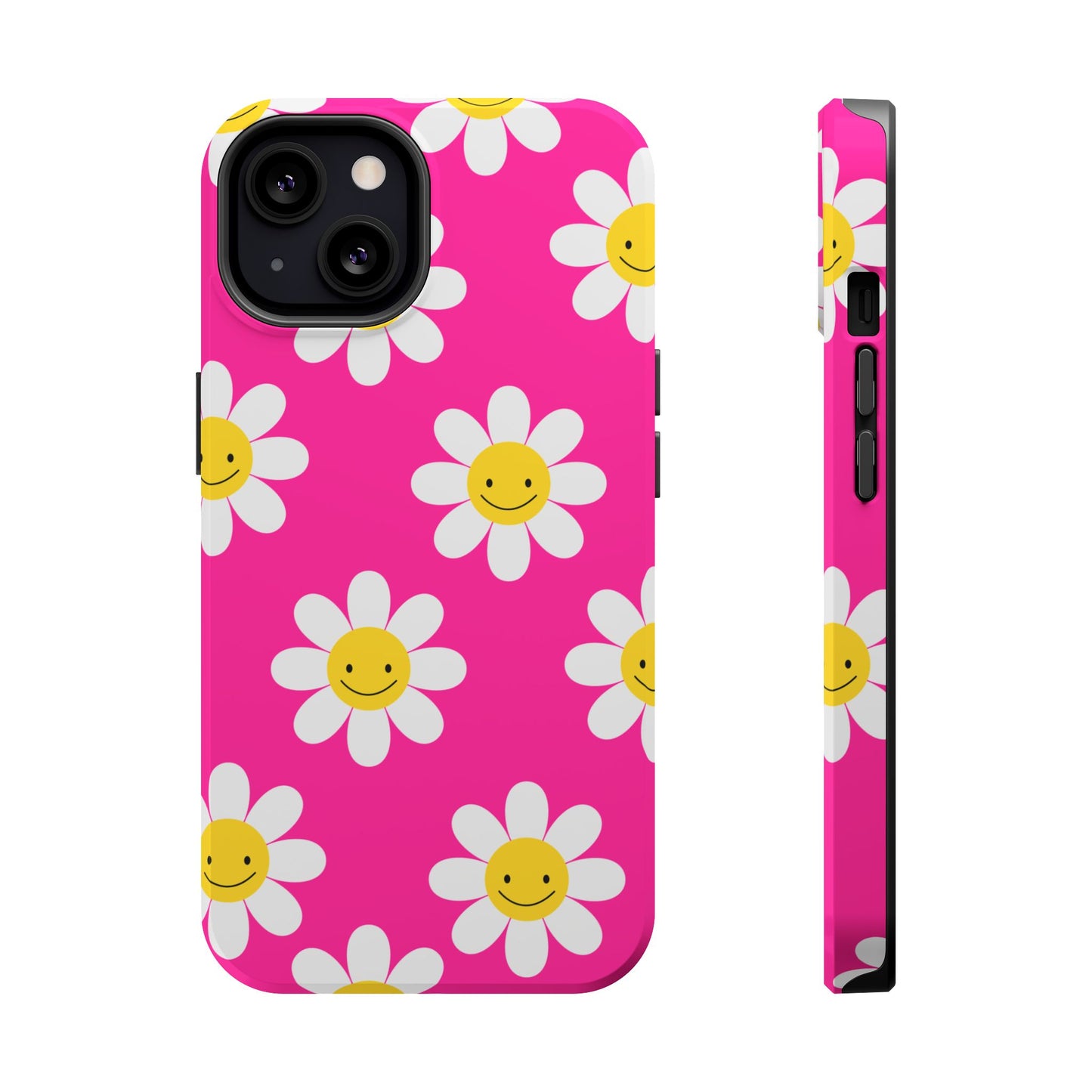 Pink Flowers MagSafe iPhone® Case