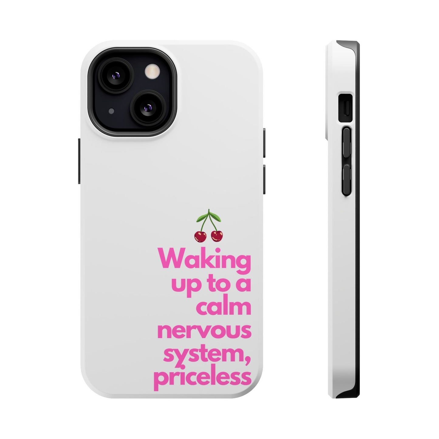 Stay Calm MagSafe iPhone® Case White