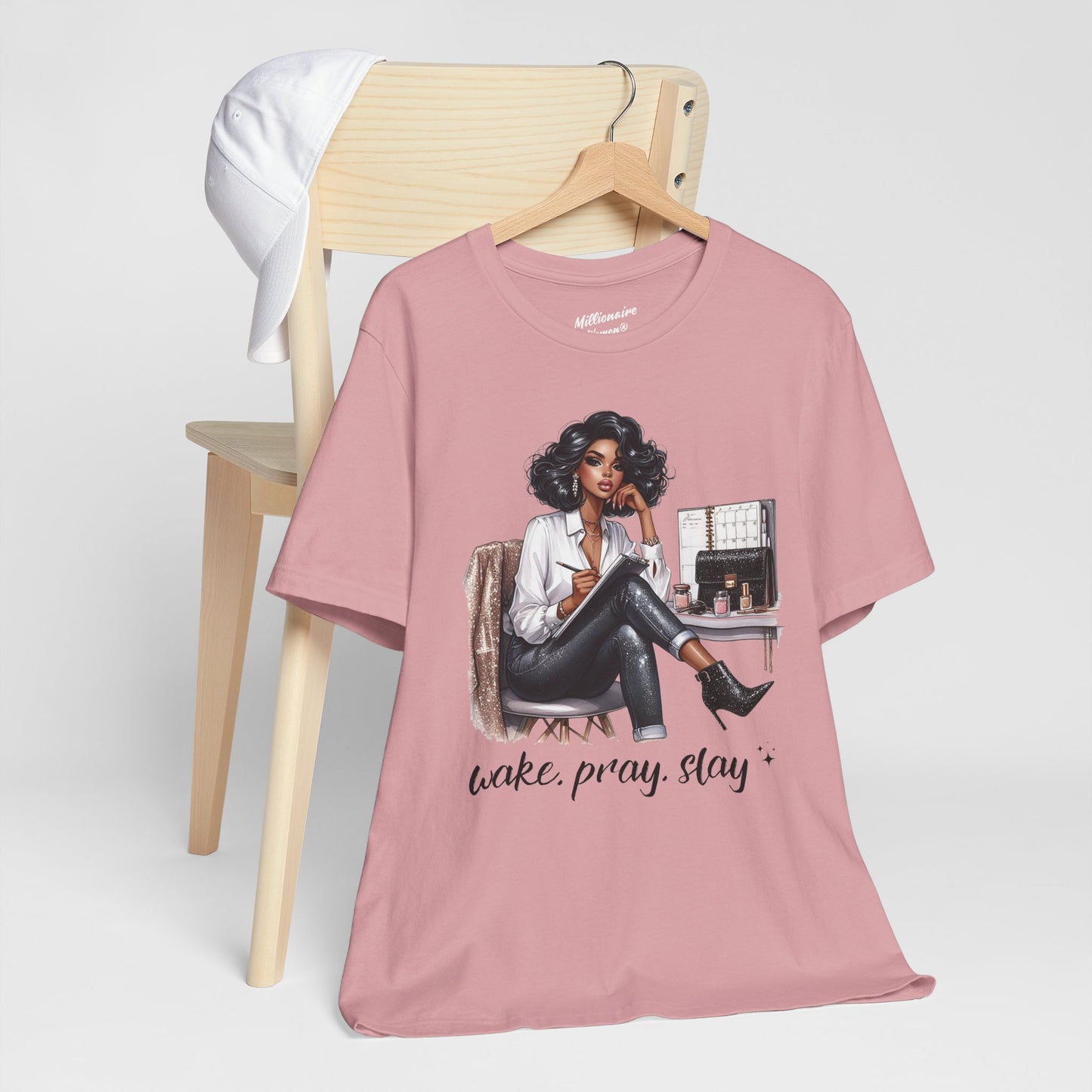 Wake Pray Slay Soft Cotton Tee