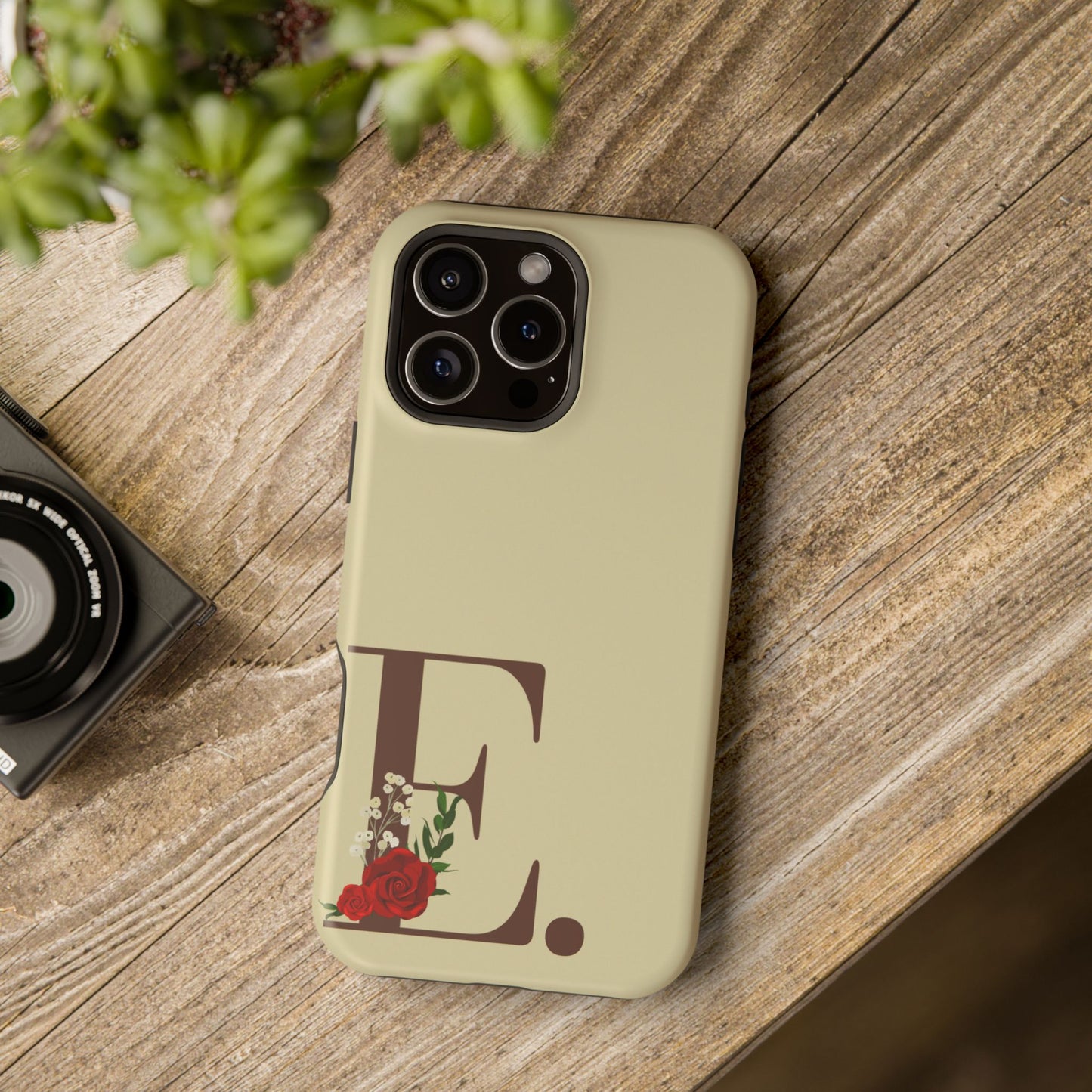 Personalized Letter E MagSafe iPhone® Case