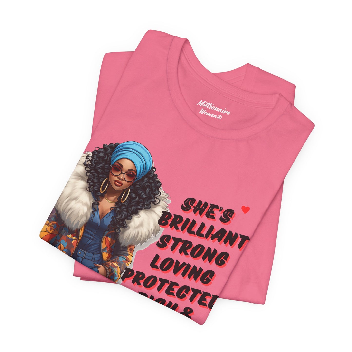 She's Brilliant Soft Cotton Tee