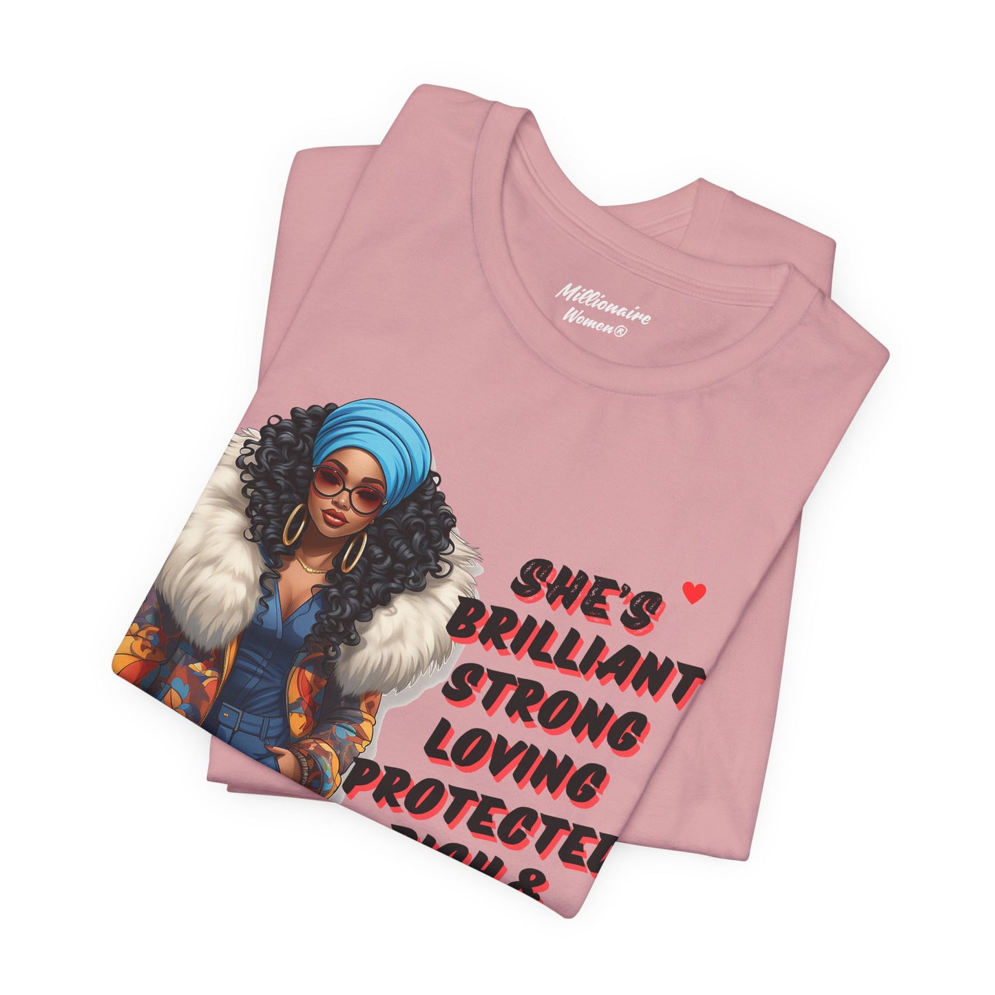 She's Brilliant Soft Cotton Tee
