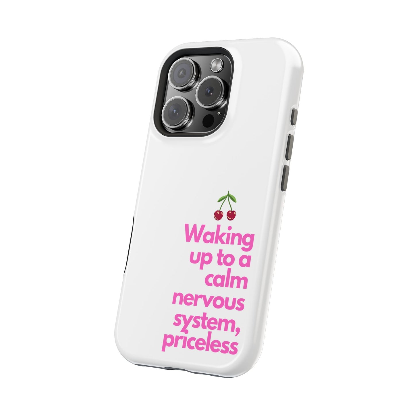 Stay Calm MagSafe iPhone® Case White
