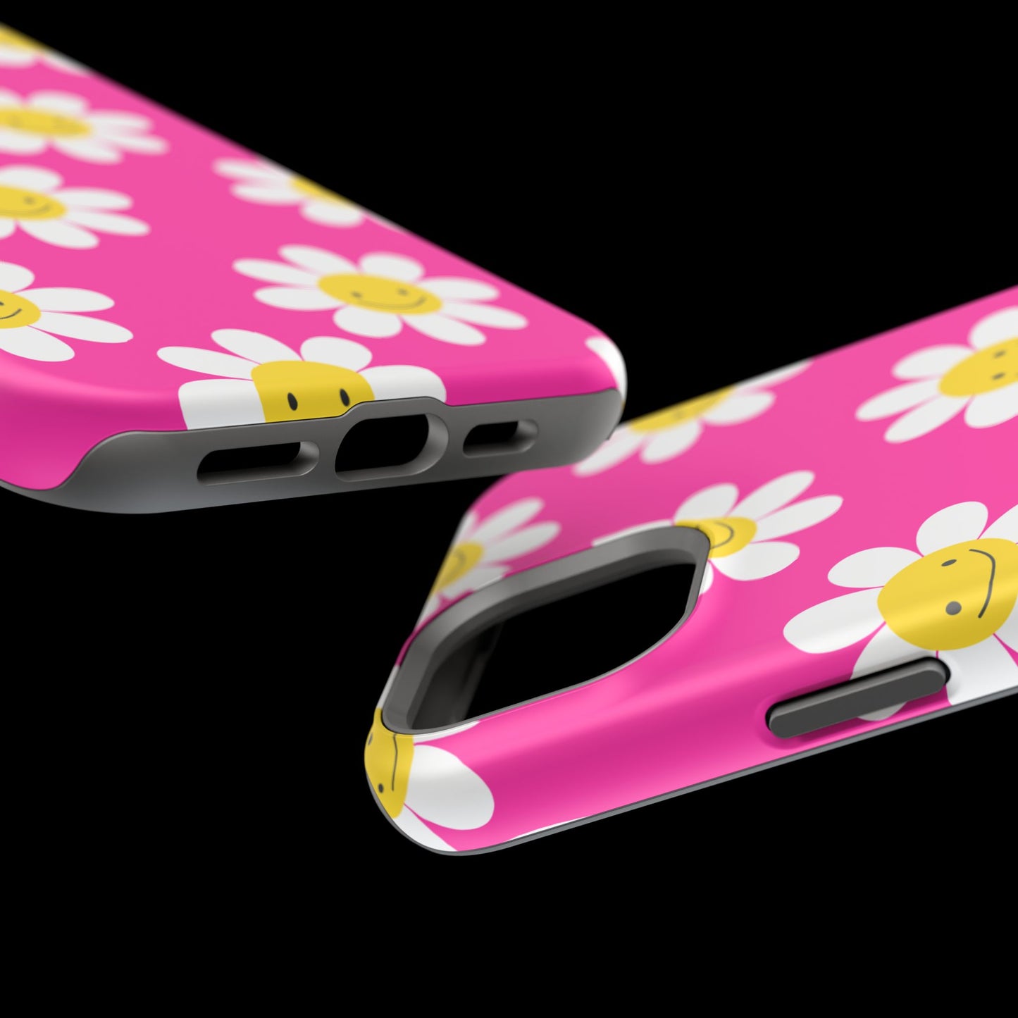 Pink Flowers MagSafe iPhone® Case