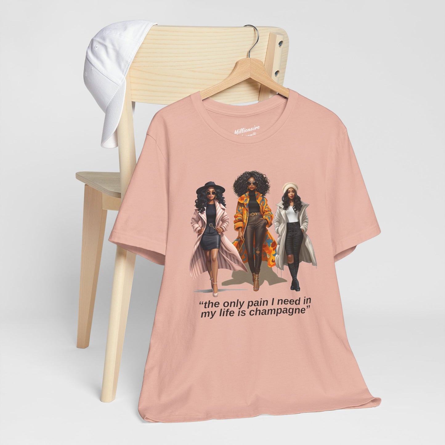 Champagne Soft Cotton Tee