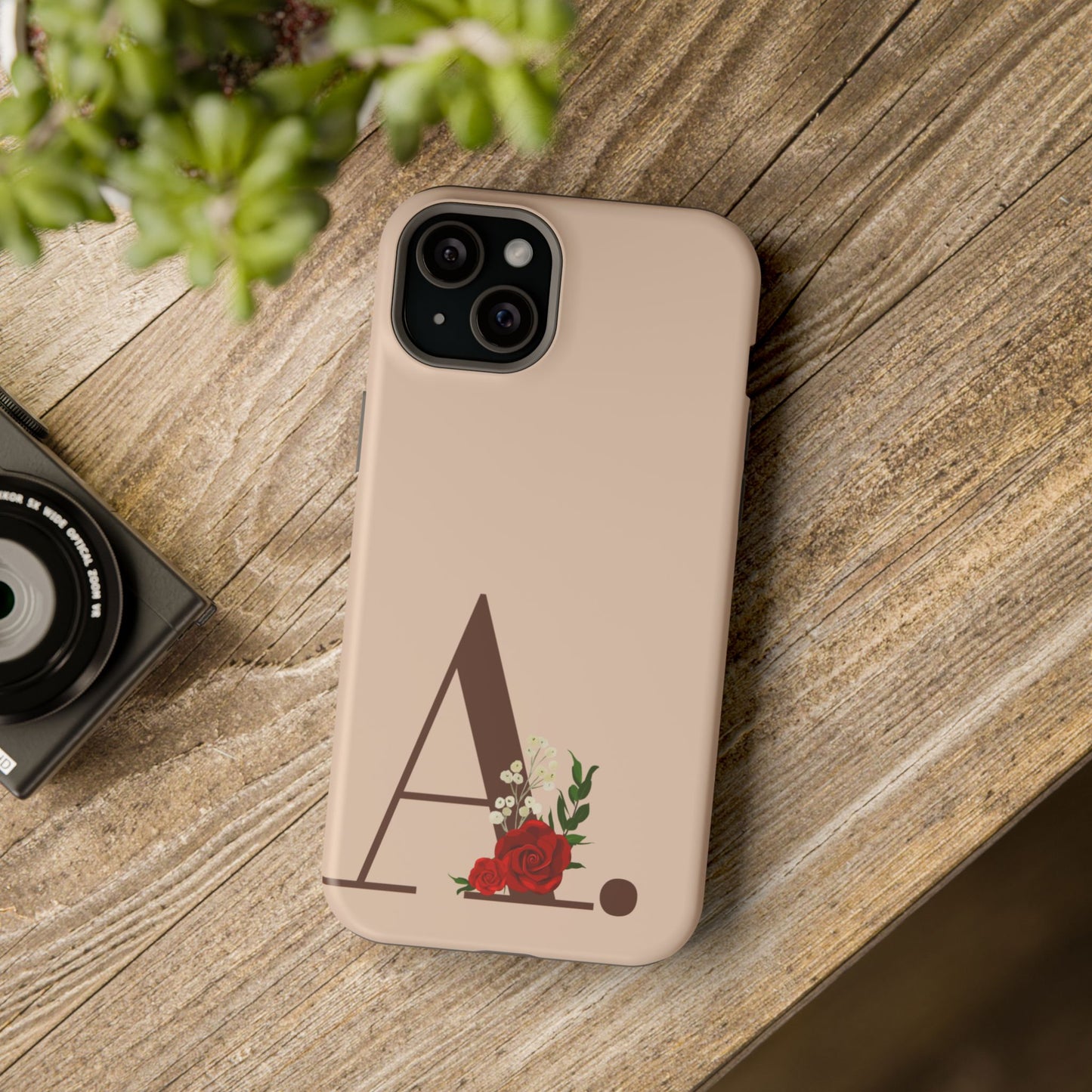 Personalized Letter A MagSafe iPhone® Case