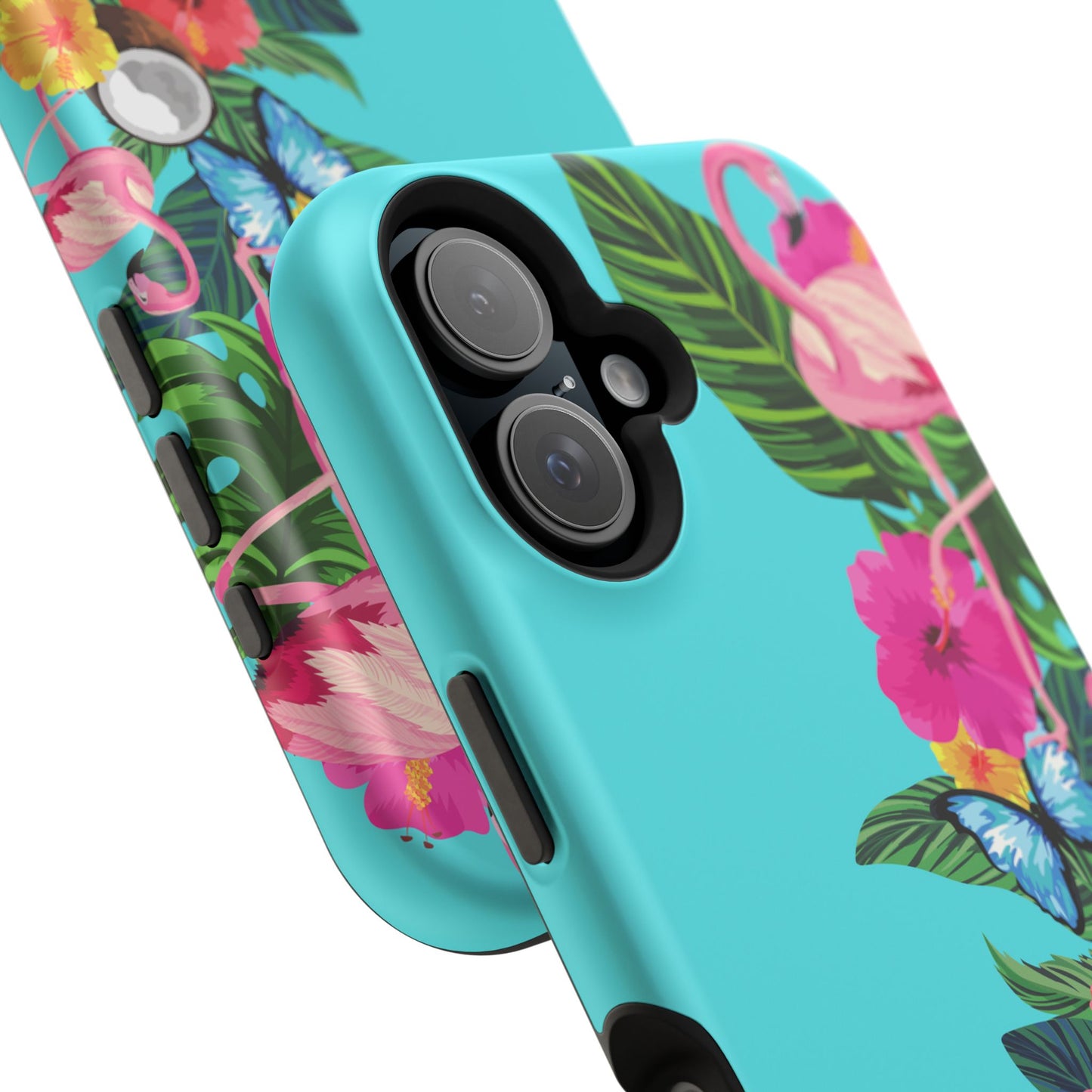 Pink Flamingo MagSafe iPhone® Case