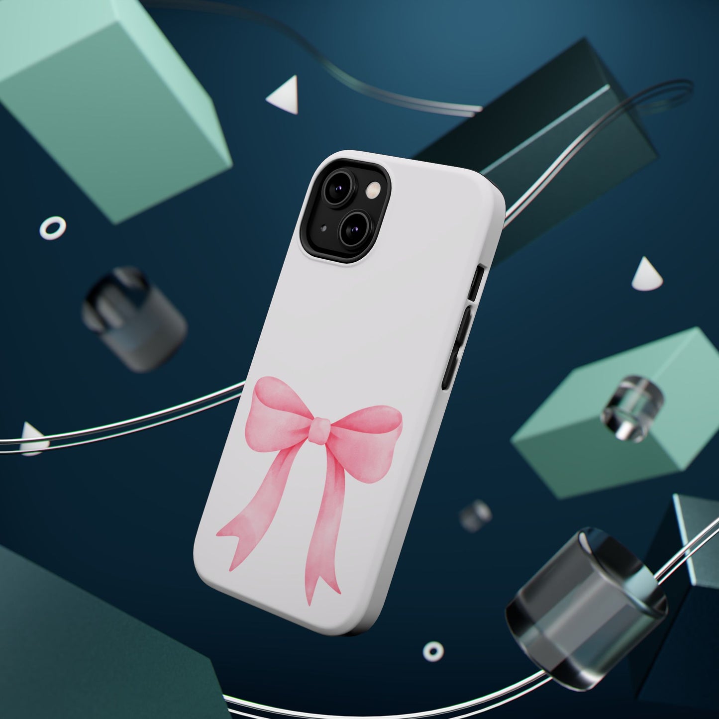 Pink Bow MagSafe iPhone® Case