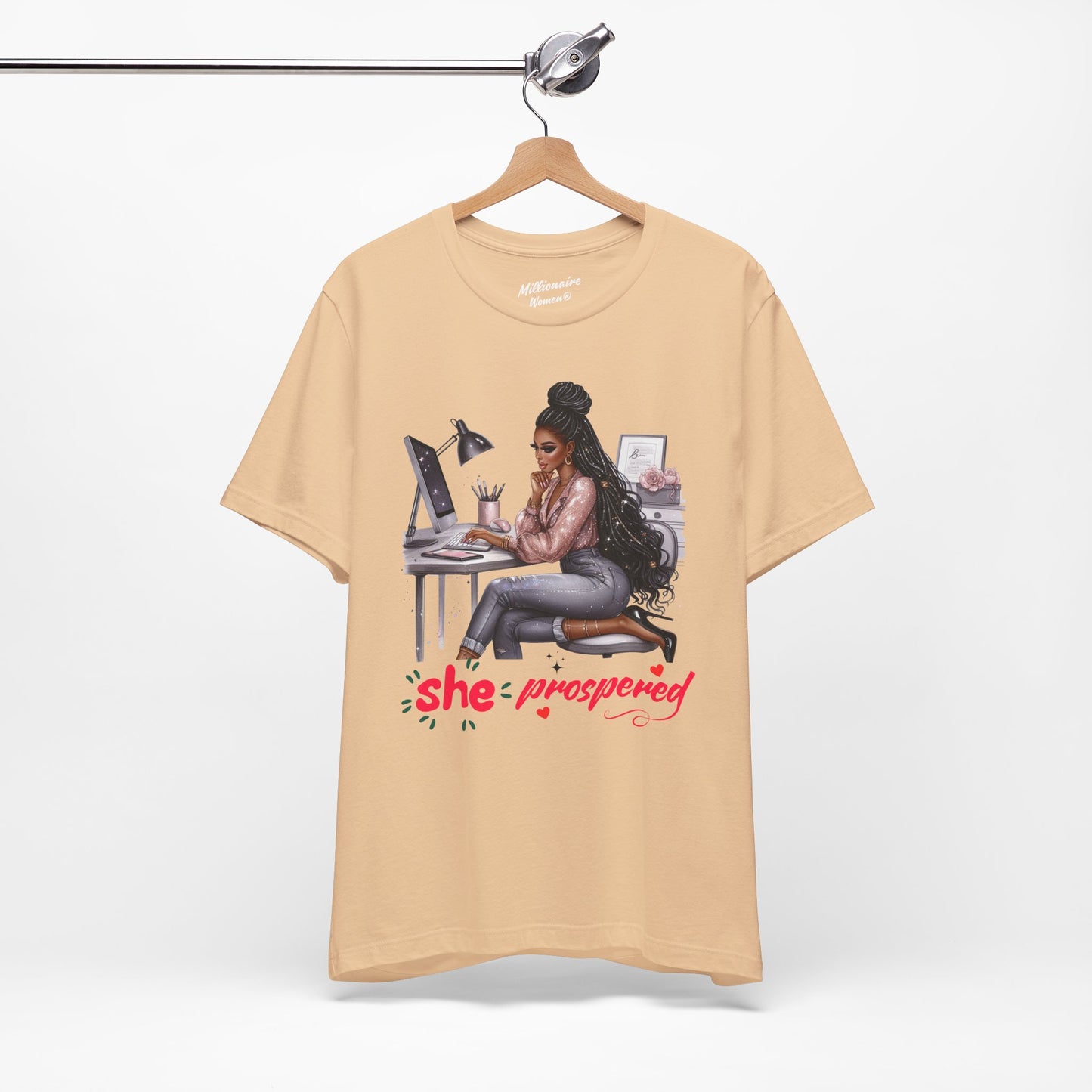 She Prospered Soft Cotton Tee
