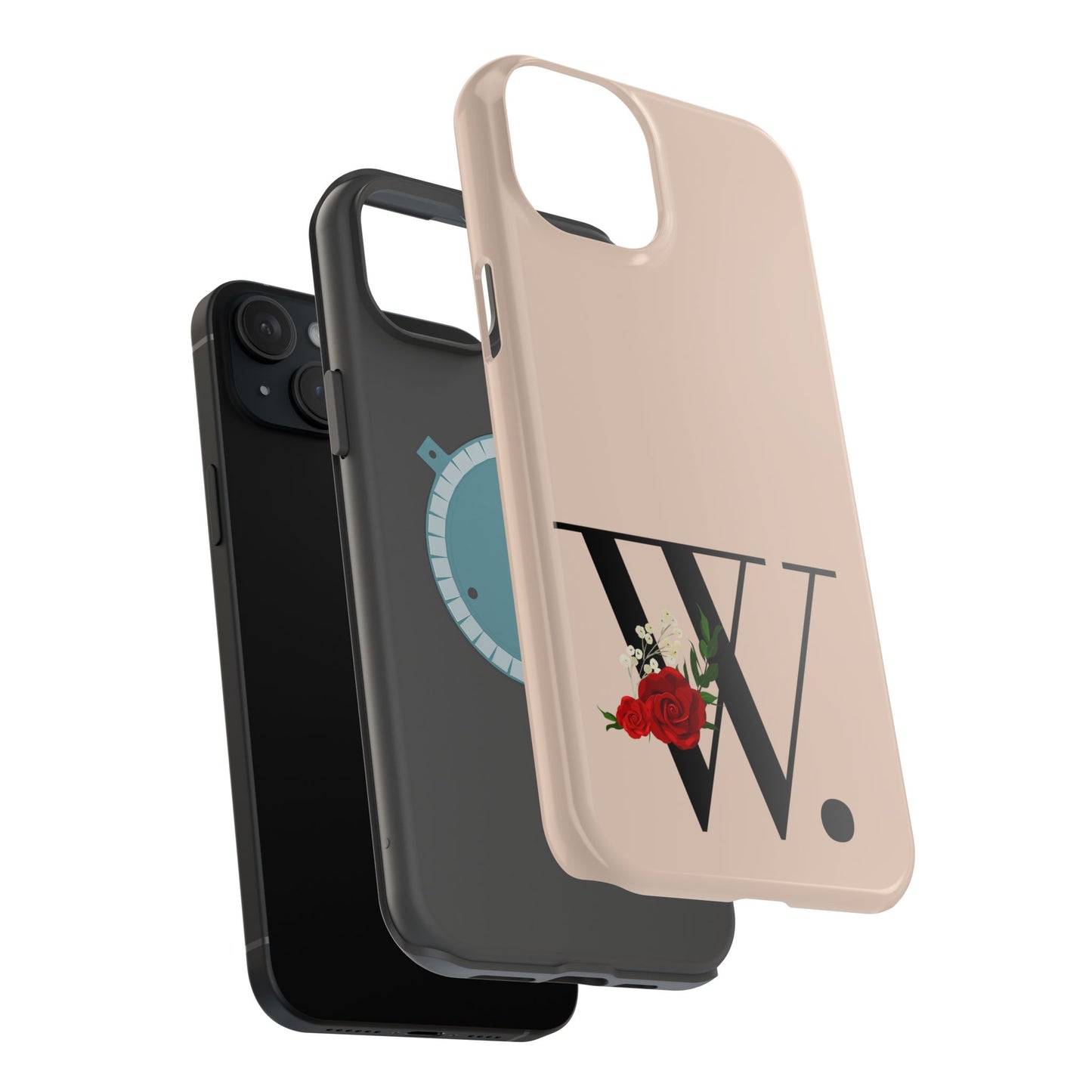 Personalized Letter W MagSafe iPhone® Case