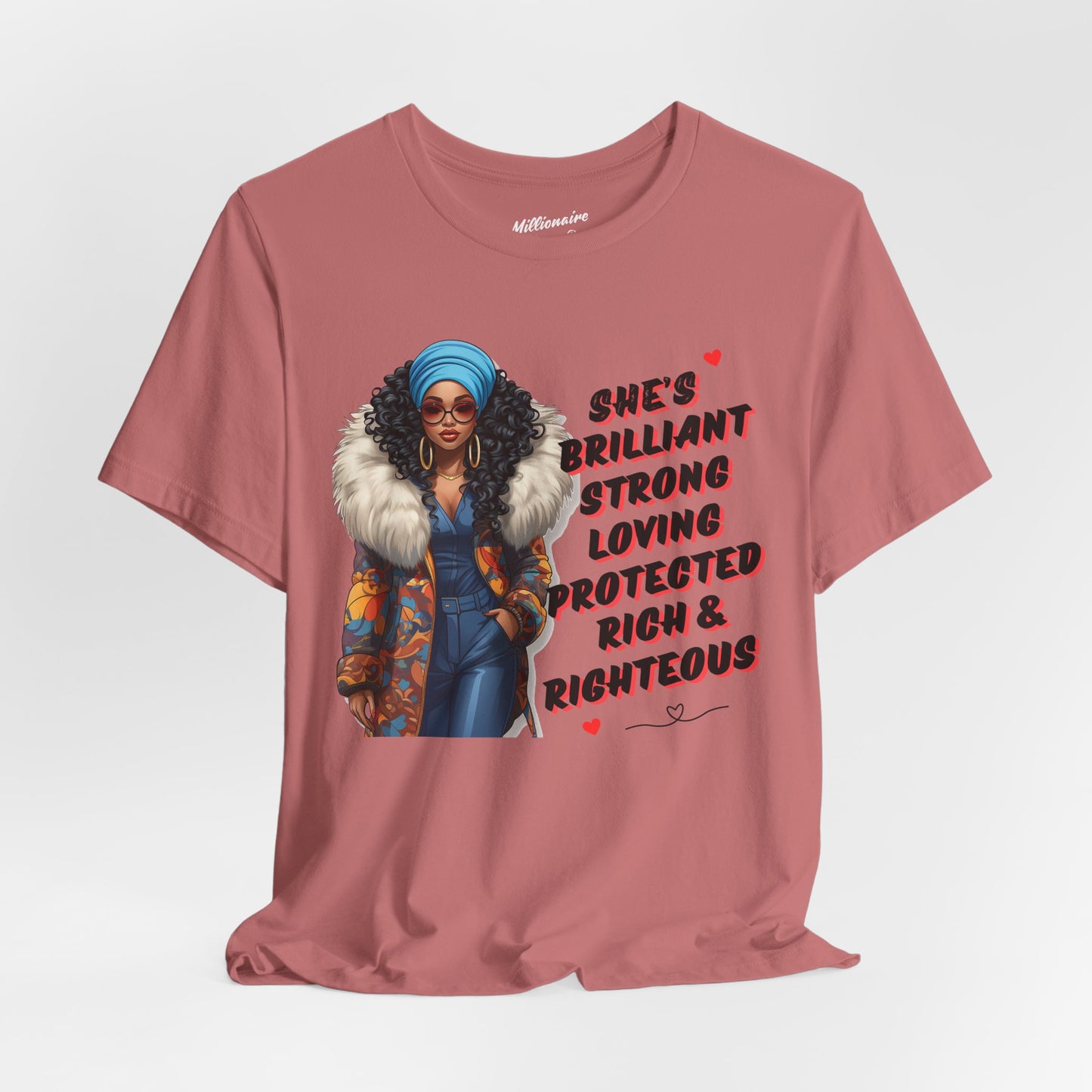She's Brilliant Soft Cotton Tee