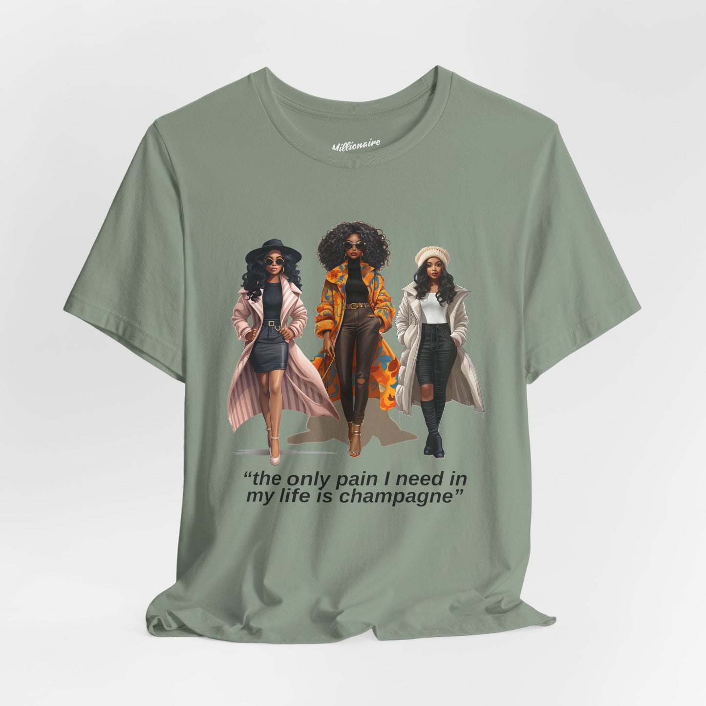 Champagne Soft Cotton Tee