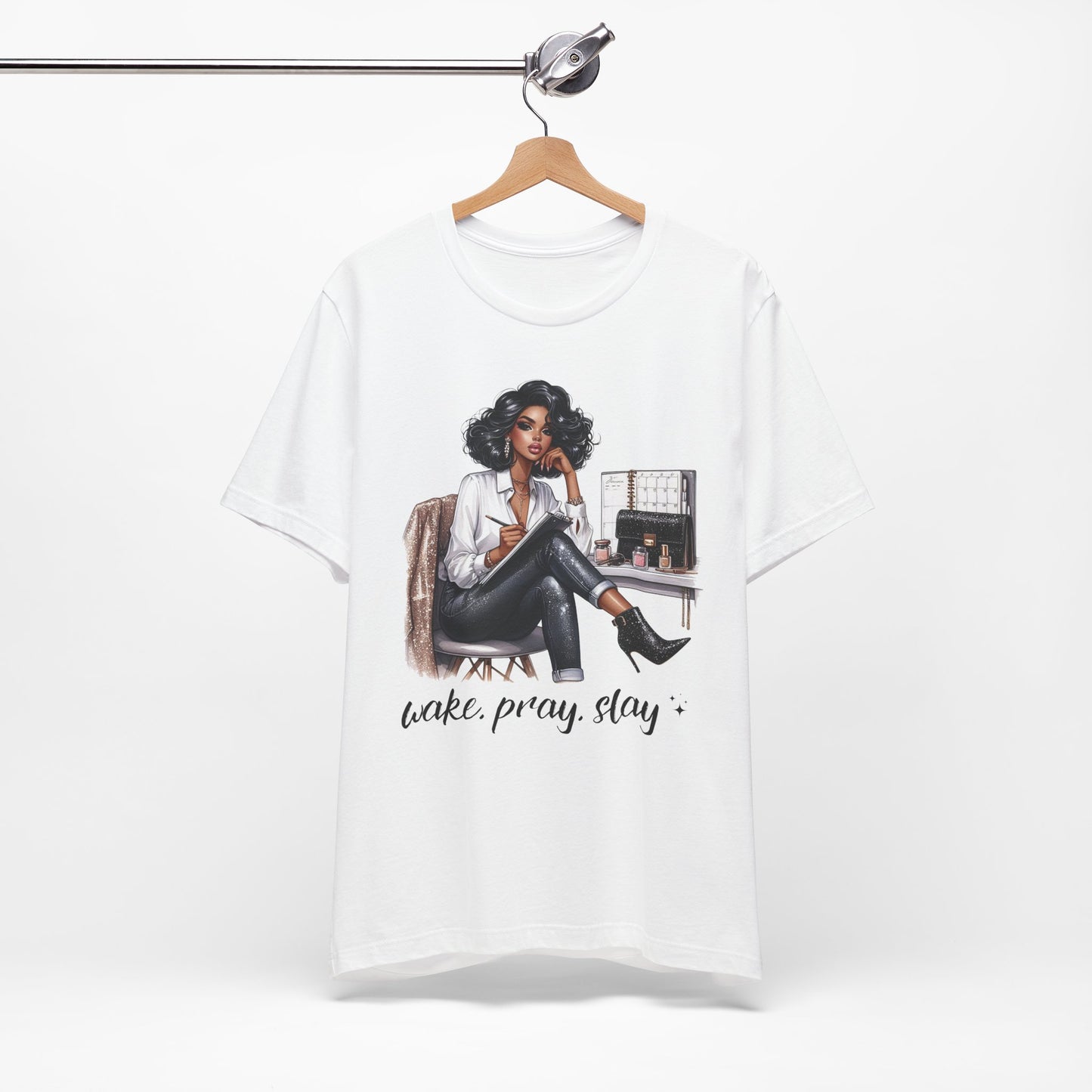 Wake Pray Slay Soft Cotton Tee