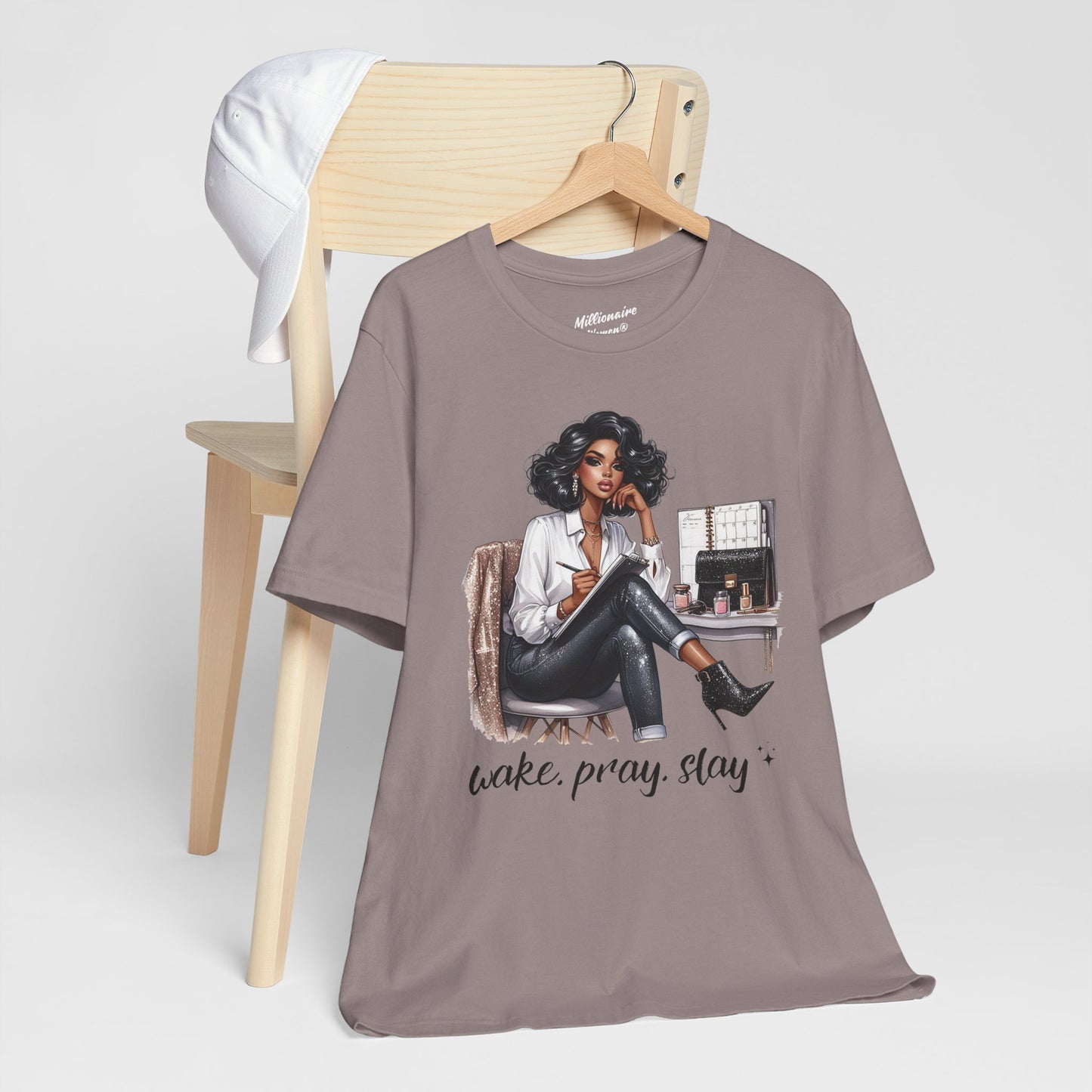 Wake Pray Slay Soft Cotton Tee