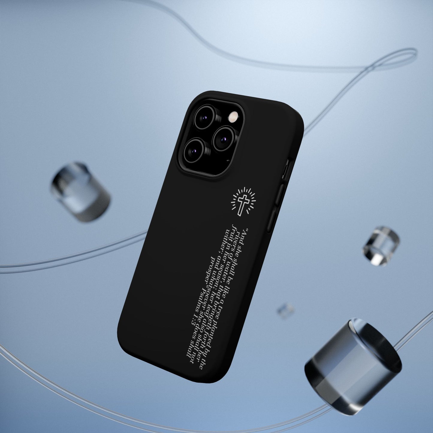 She Shall be Planted MagSafe iPhone® Case Black