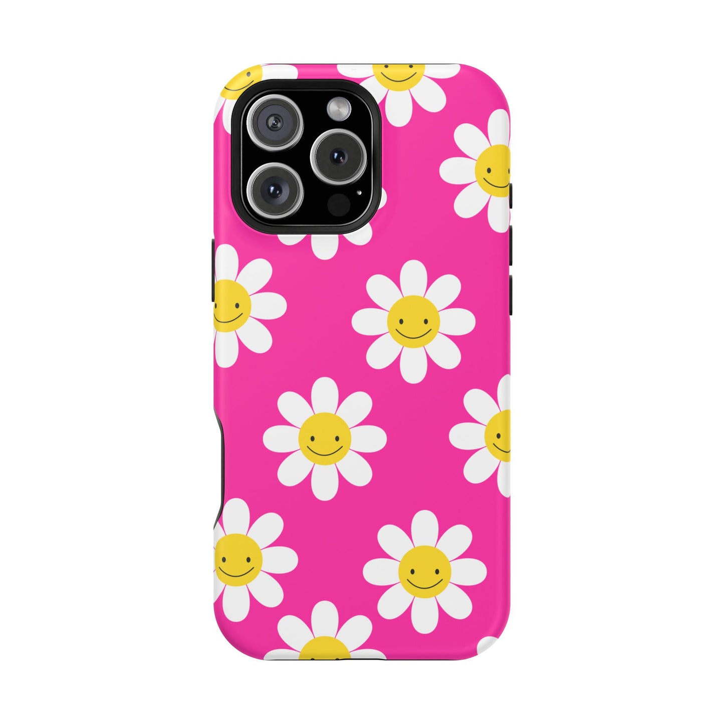 Pink Flowers MagSafe iPhone® Case