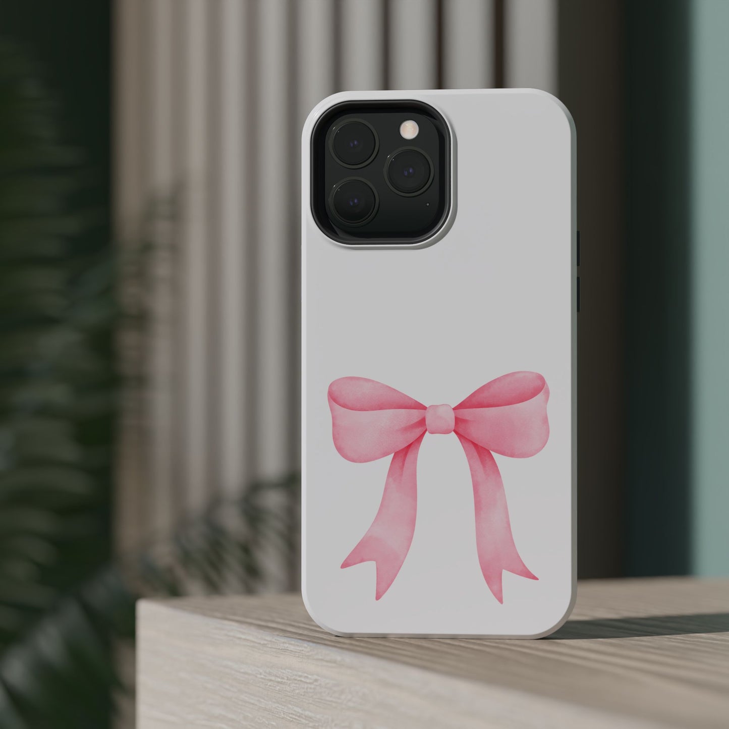 Pink Bow MagSafe iPhone® Case