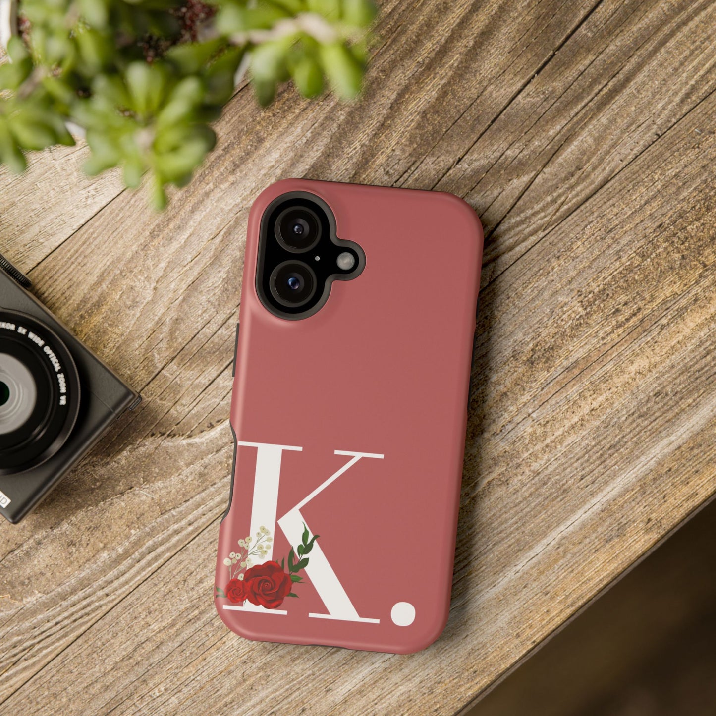 Personalized Letter K MagSafe iPhone® Case