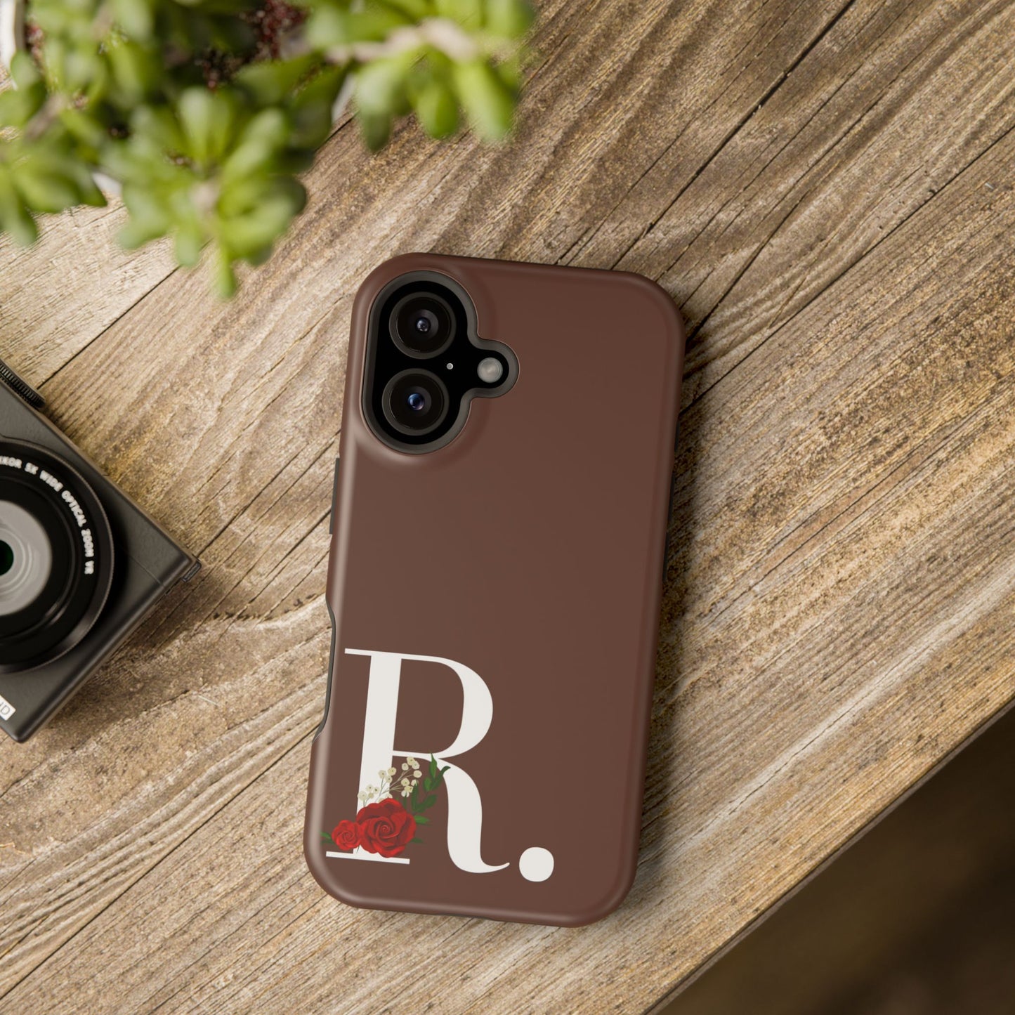 Personalized Letter R MagSafe iPhone® Case