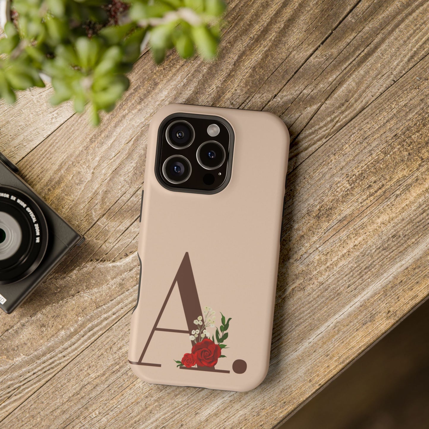 Personalized Letter A MagSafe iPhone® Case