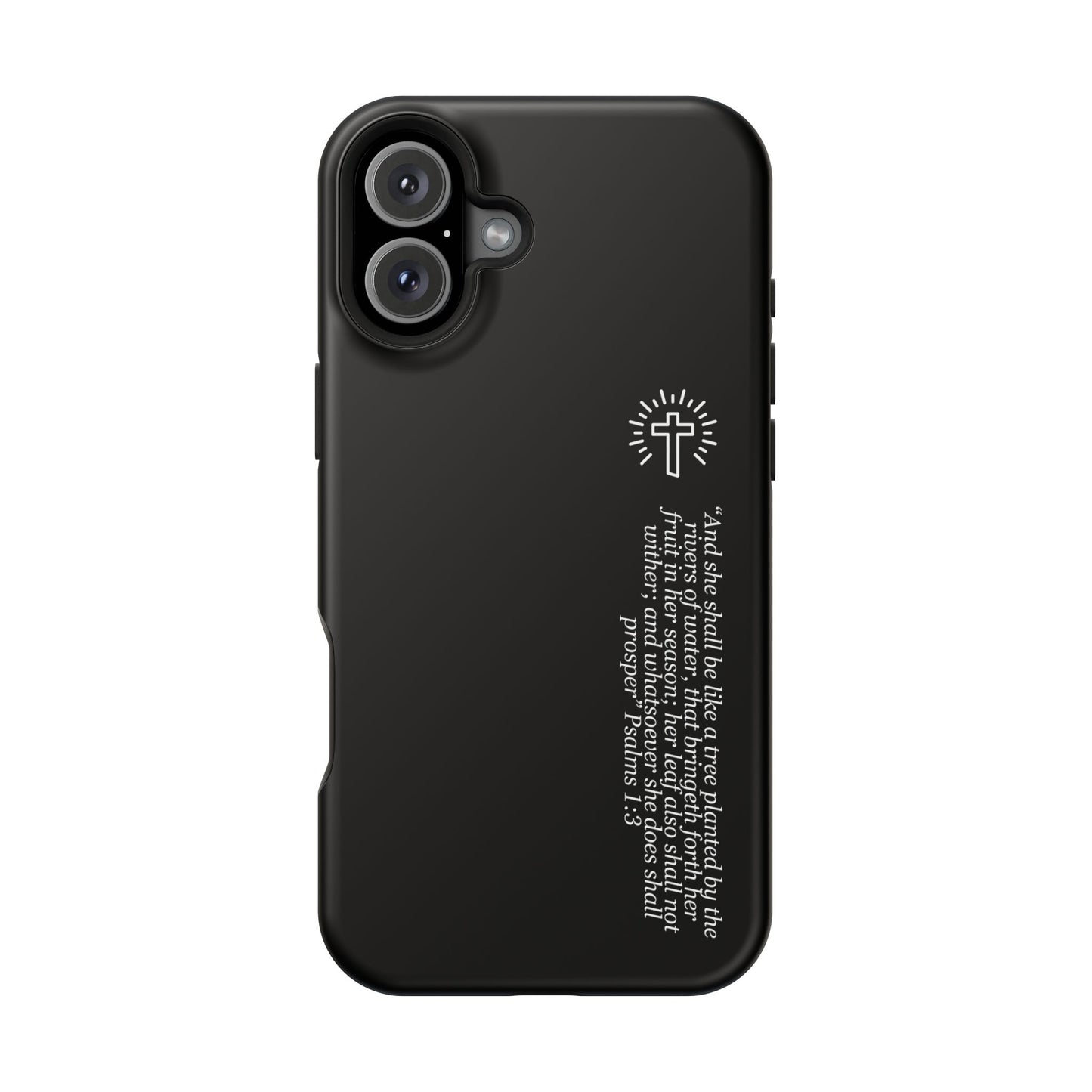 She Shall be Planted MagSafe iPhone® Case Black