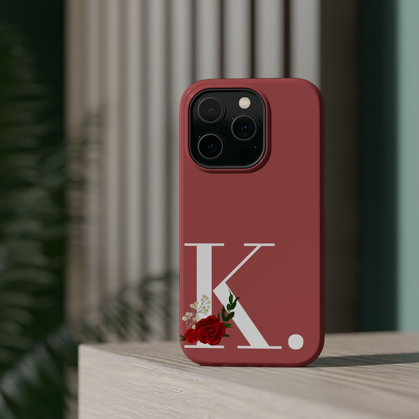 Personalized Letter K MagSafe iPhone® Case