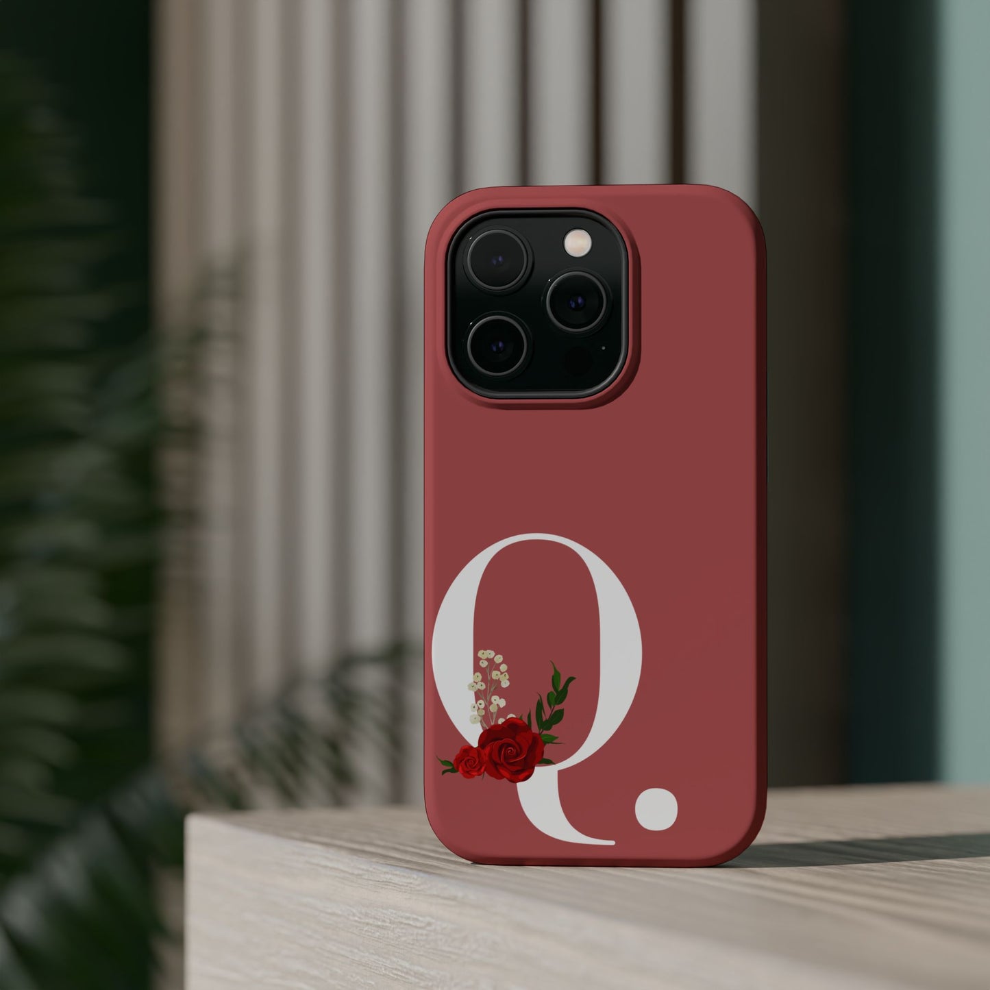 Personalized Letter Q MagSafe iPhone® Case