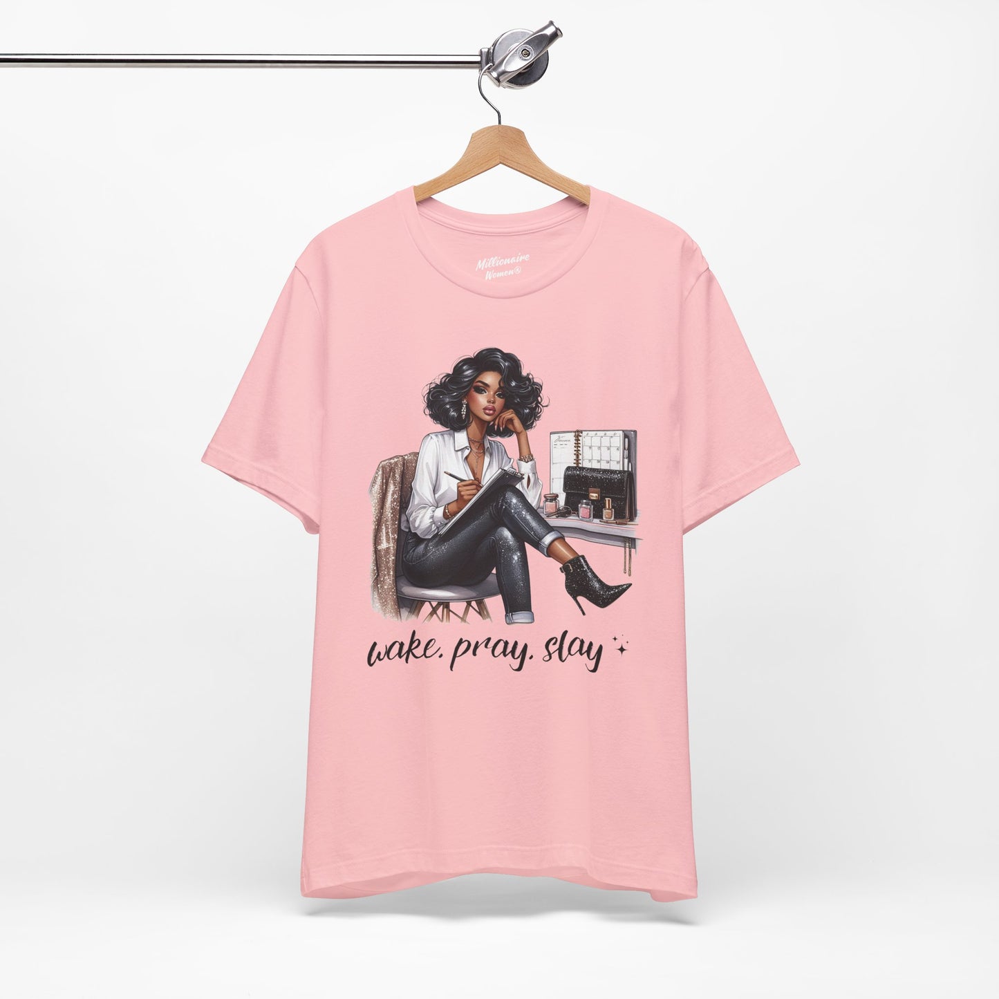 Wake Pray Slay Soft Cotton Tee