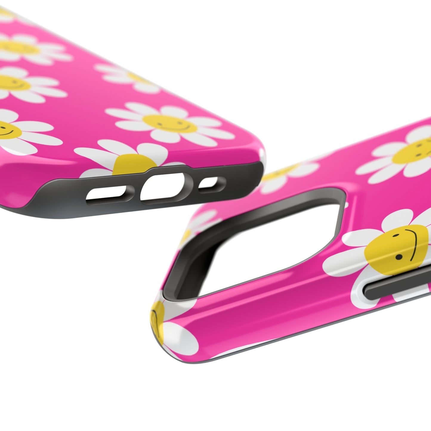 Pink Flowers MagSafe iPhone® Case