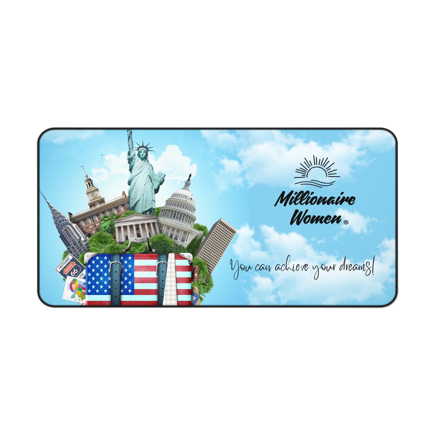 Achieve Your Dreams Desk Mat