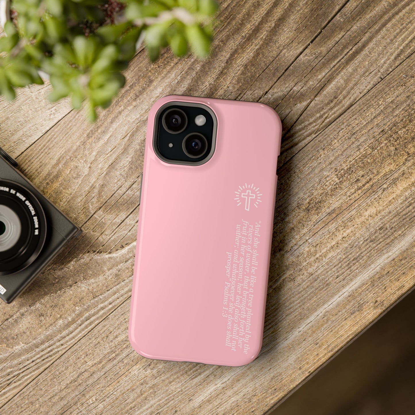 She Shall be Planted MagSafe iPhone® Case Pink