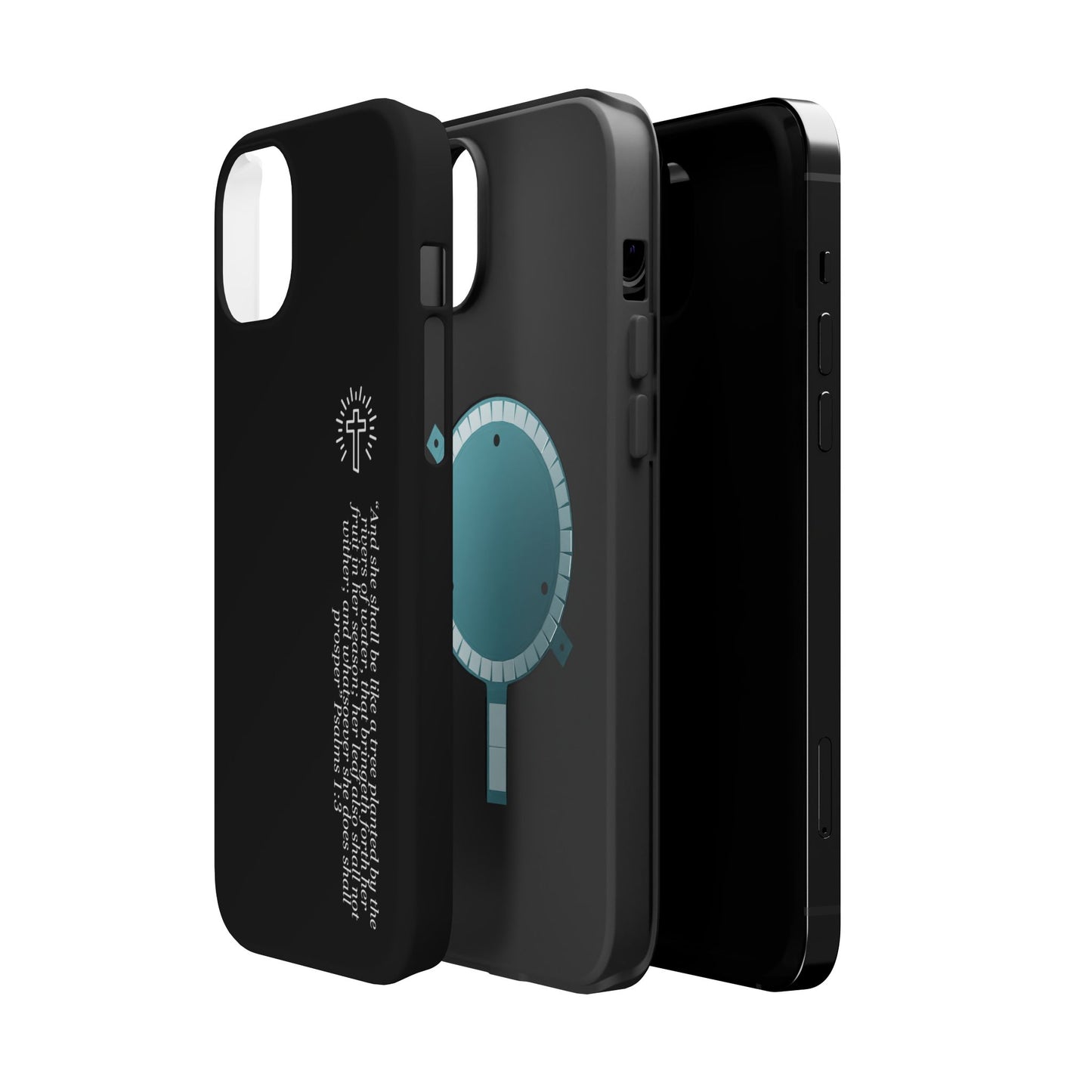 She Shall be Planted MagSafe iPhone® Case Black