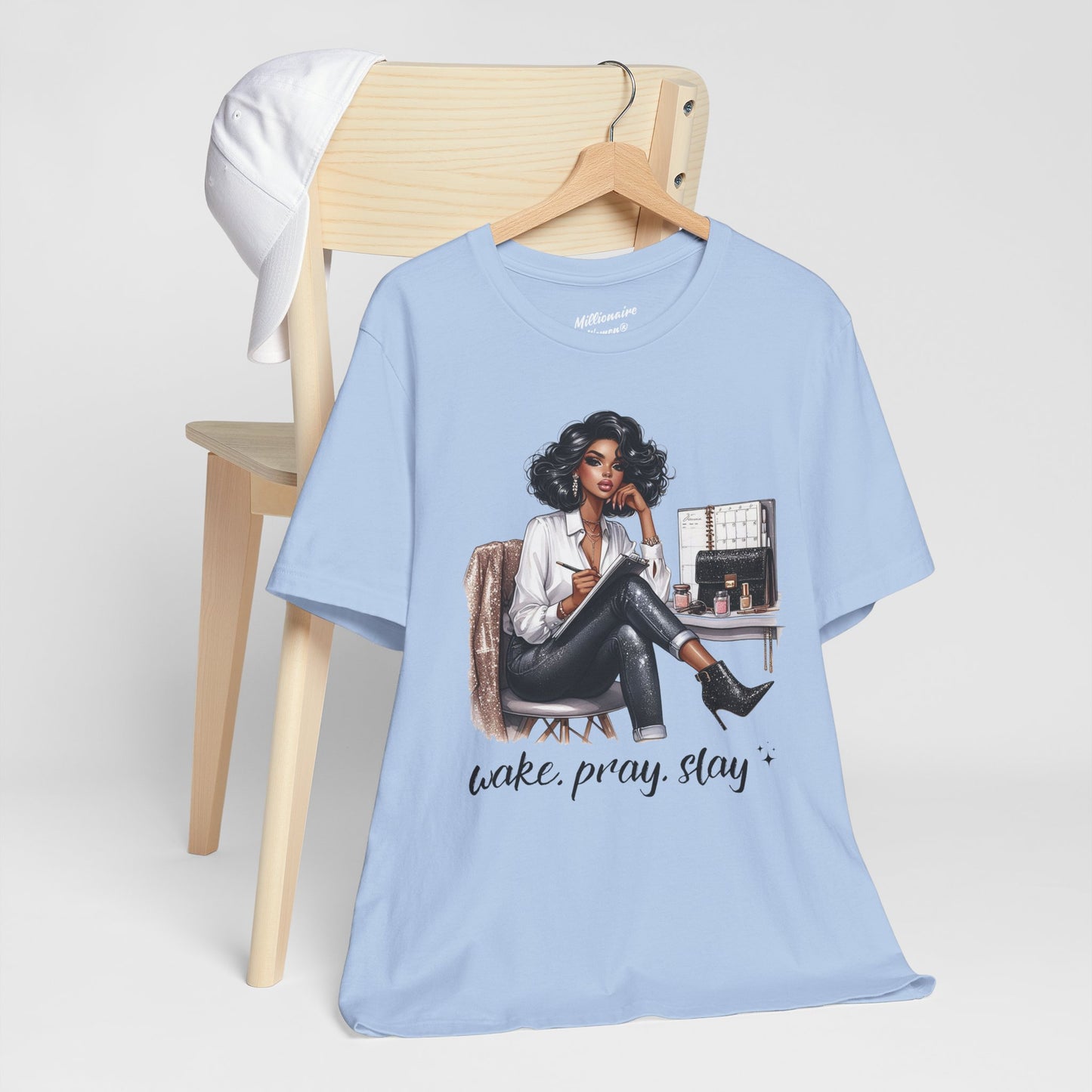 Wake Pray Slay Soft Cotton Tee