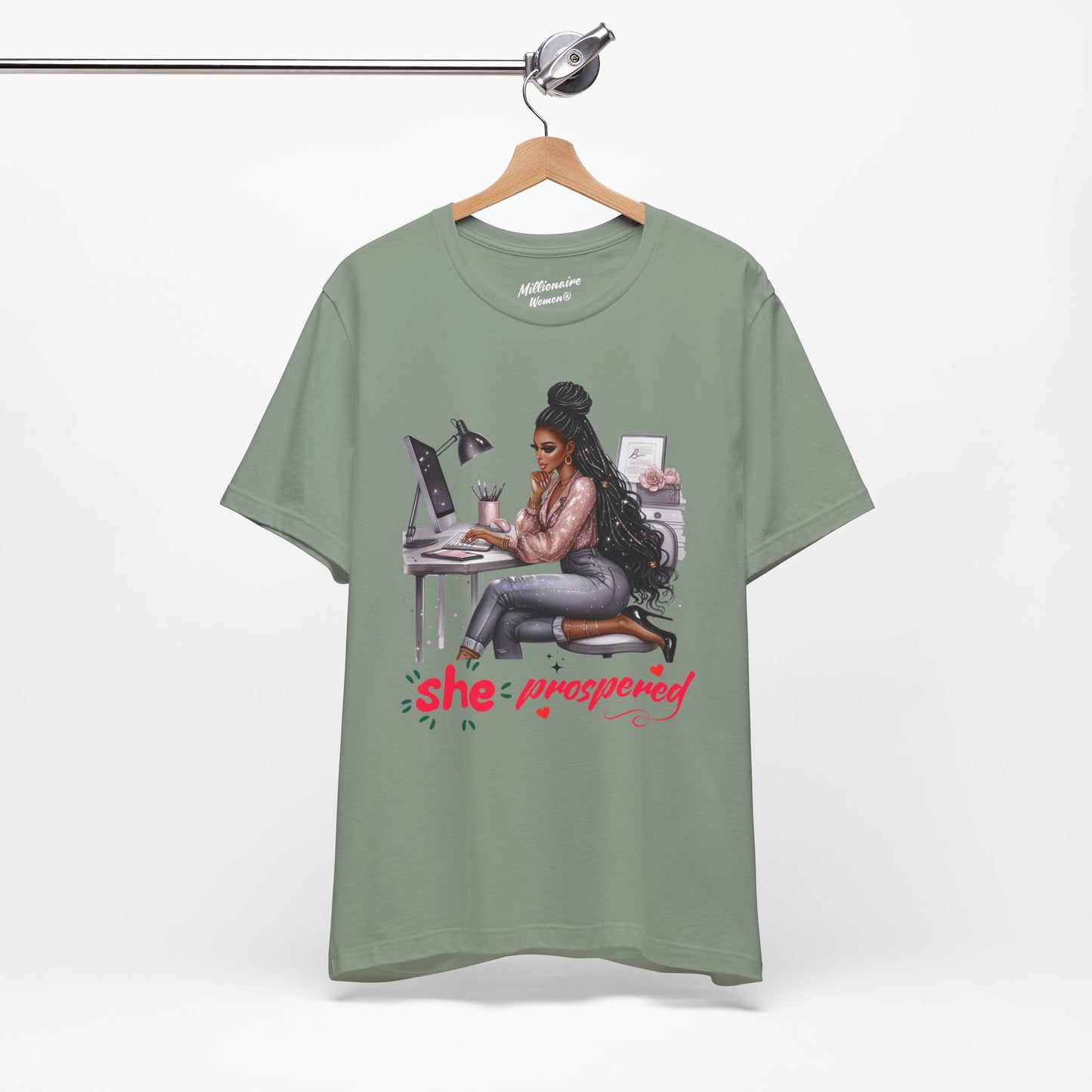 She Prospered Soft Cotton Tee