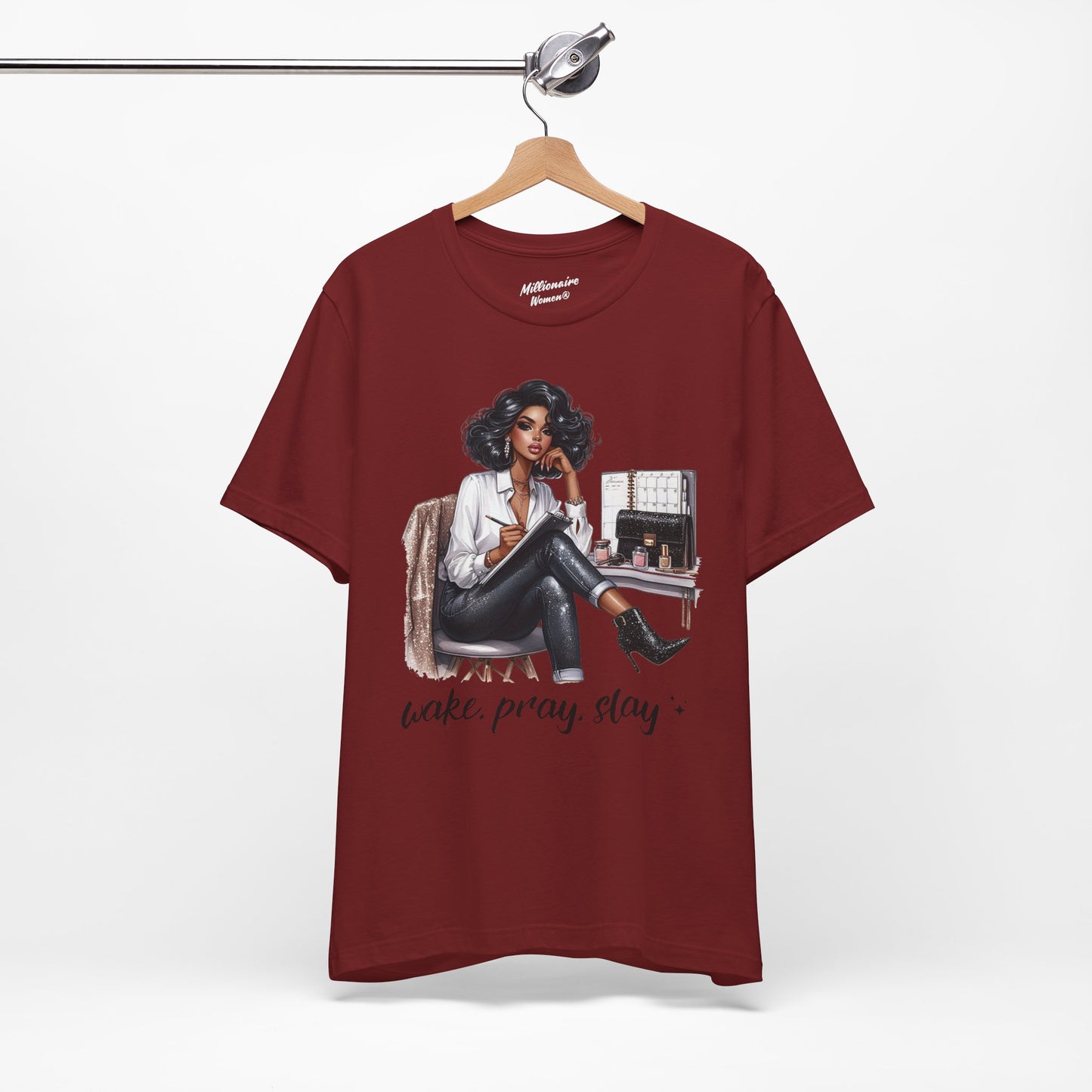Wake Pray Slay Soft Cotton Tee