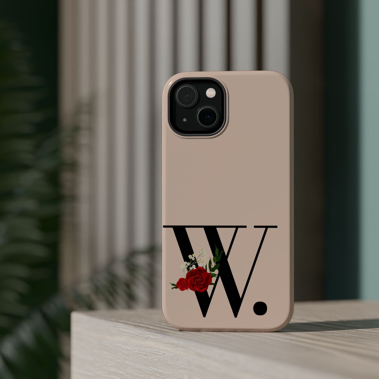 Personalized Letter W MagSafe iPhone® Case