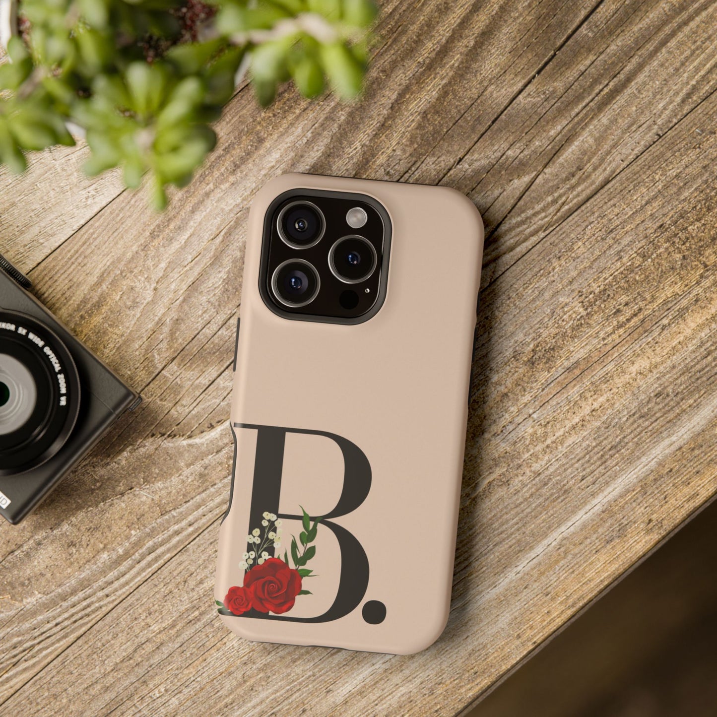 Personalized Letter B MagSafe iPhone® Case