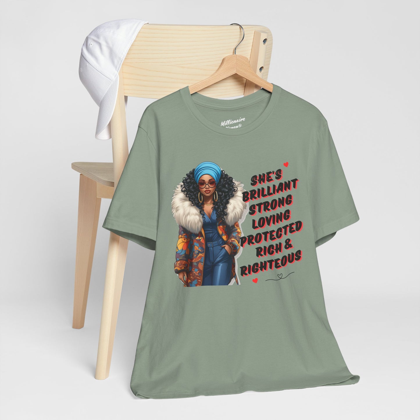 She's Brilliant Soft Cotton Tee