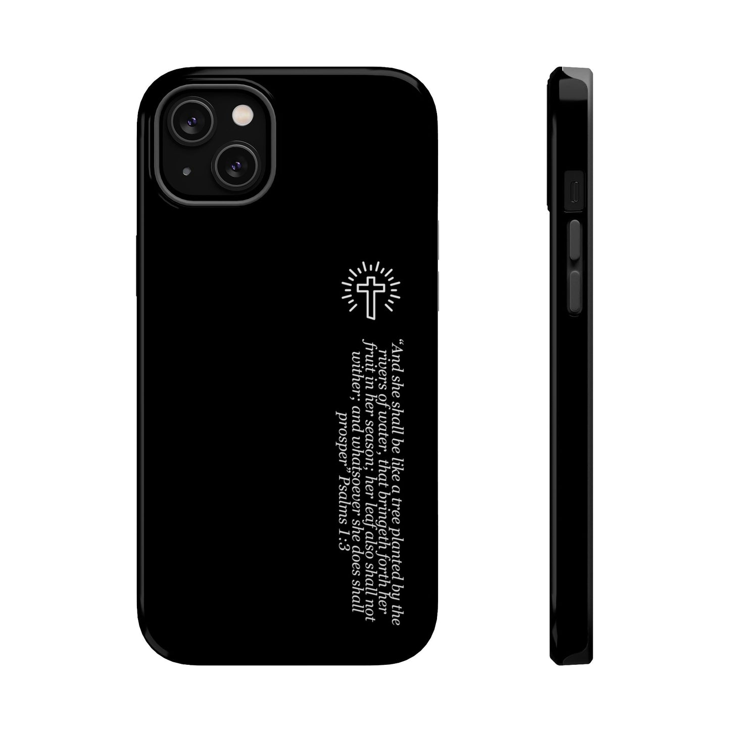 She Shall be Planted MagSafe iPhone® Case Black